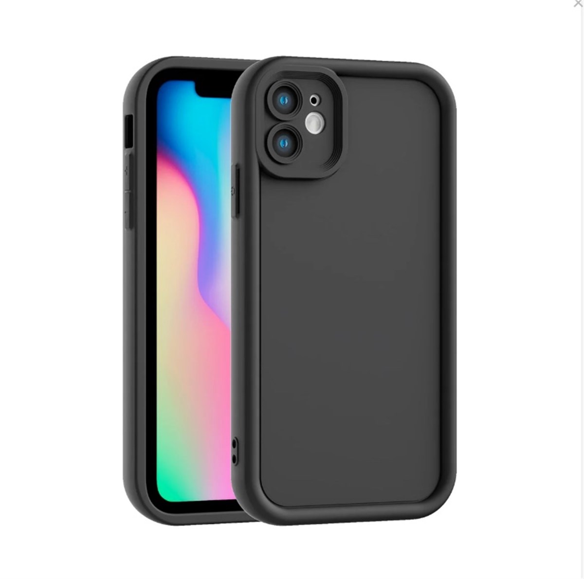 iPhone 11 Kılıf – Kamera Çıkıntılı – Mat Silikon Telefon Kılıfı