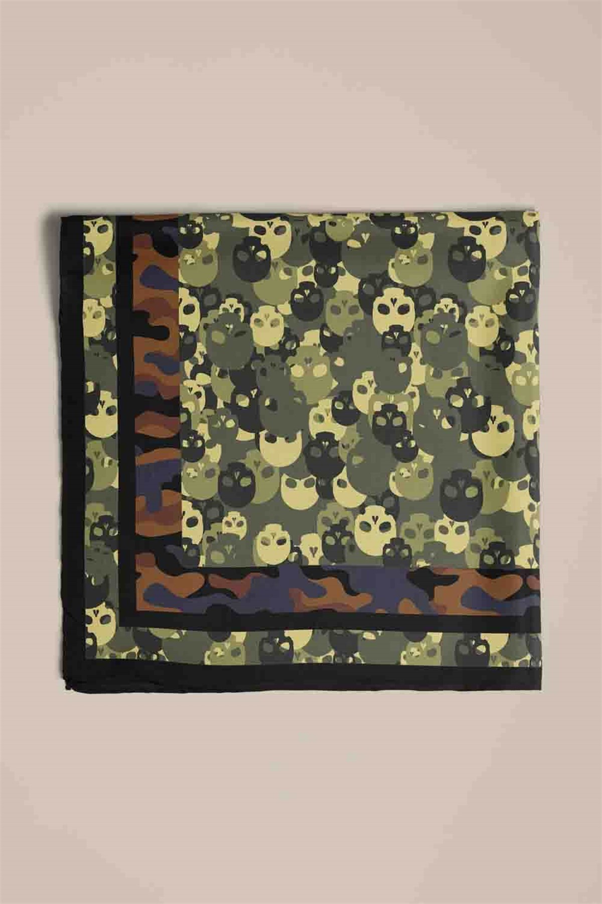 C111 Violla Köpek Bandanası Haki 50x50