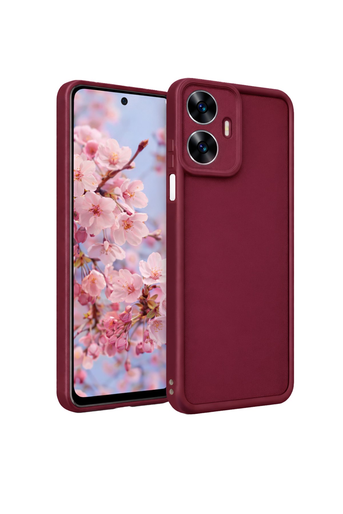 Realme C55 Kılıf – Kamera Çıkıntılı – Mat Silikon Telefon Kılıfı