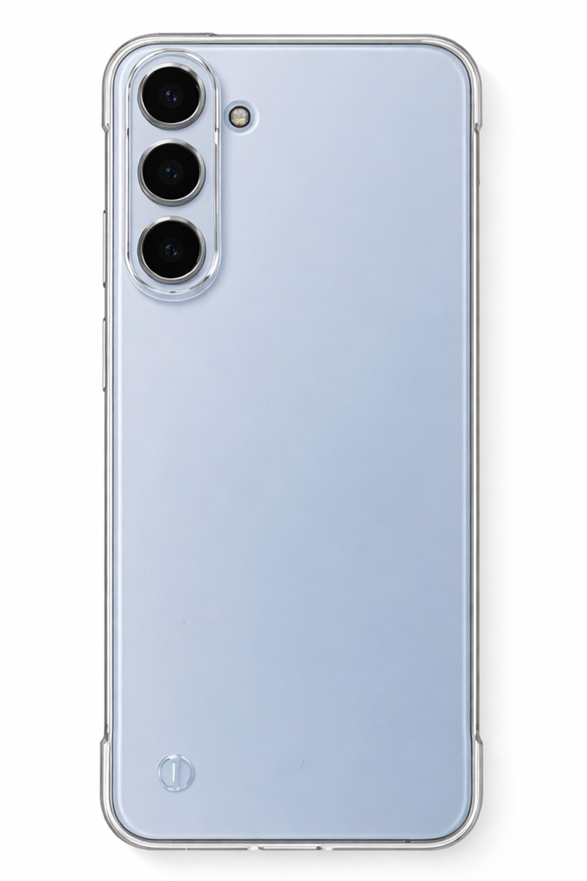 Samsung Galaxy S23 FE Uyumlu Kamera Korumalı Yanları Açık Sararmaz Sert Mika Şeffaf Kılıf
