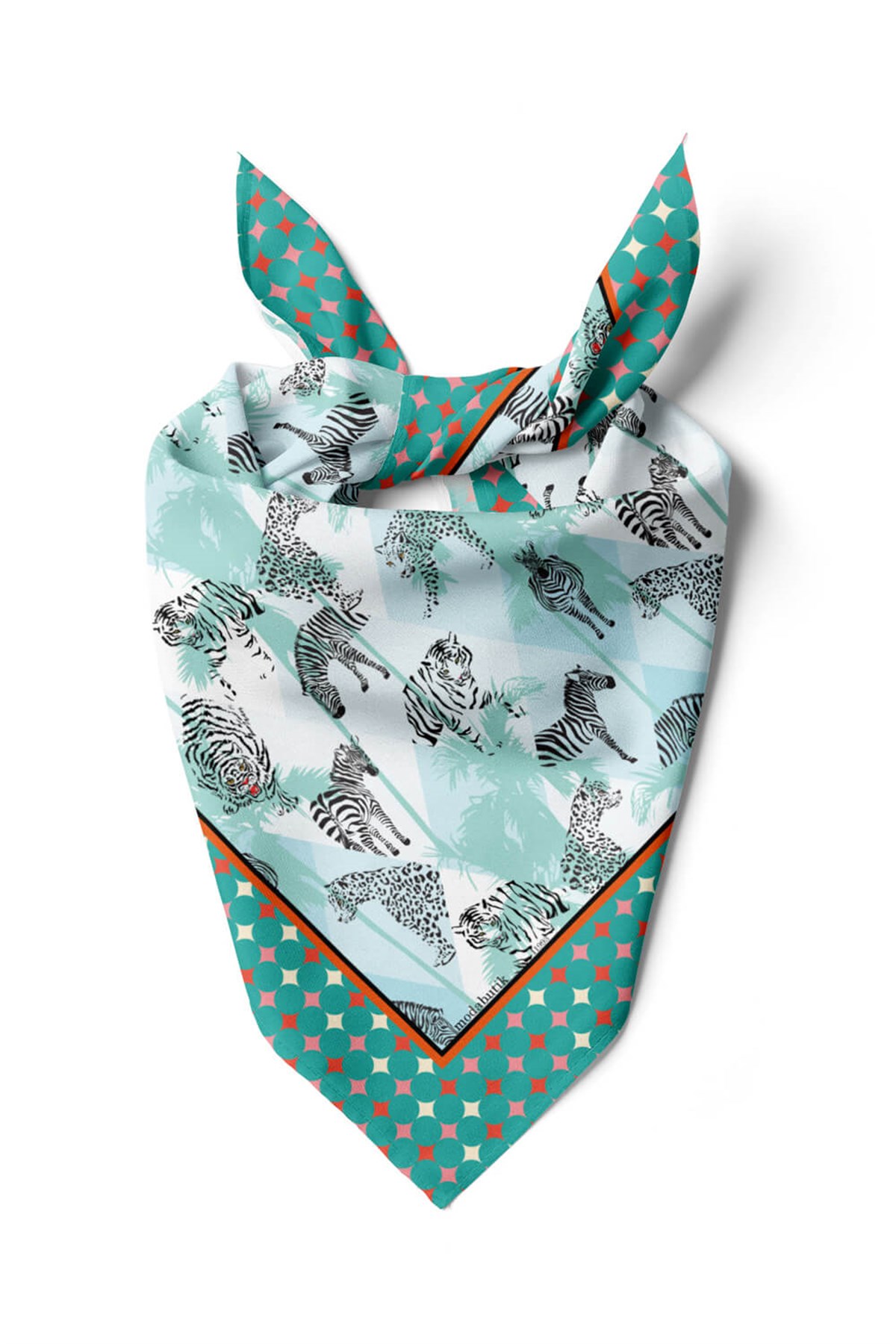 Violla F77 ZEBRA TASARIMLI BANDANA