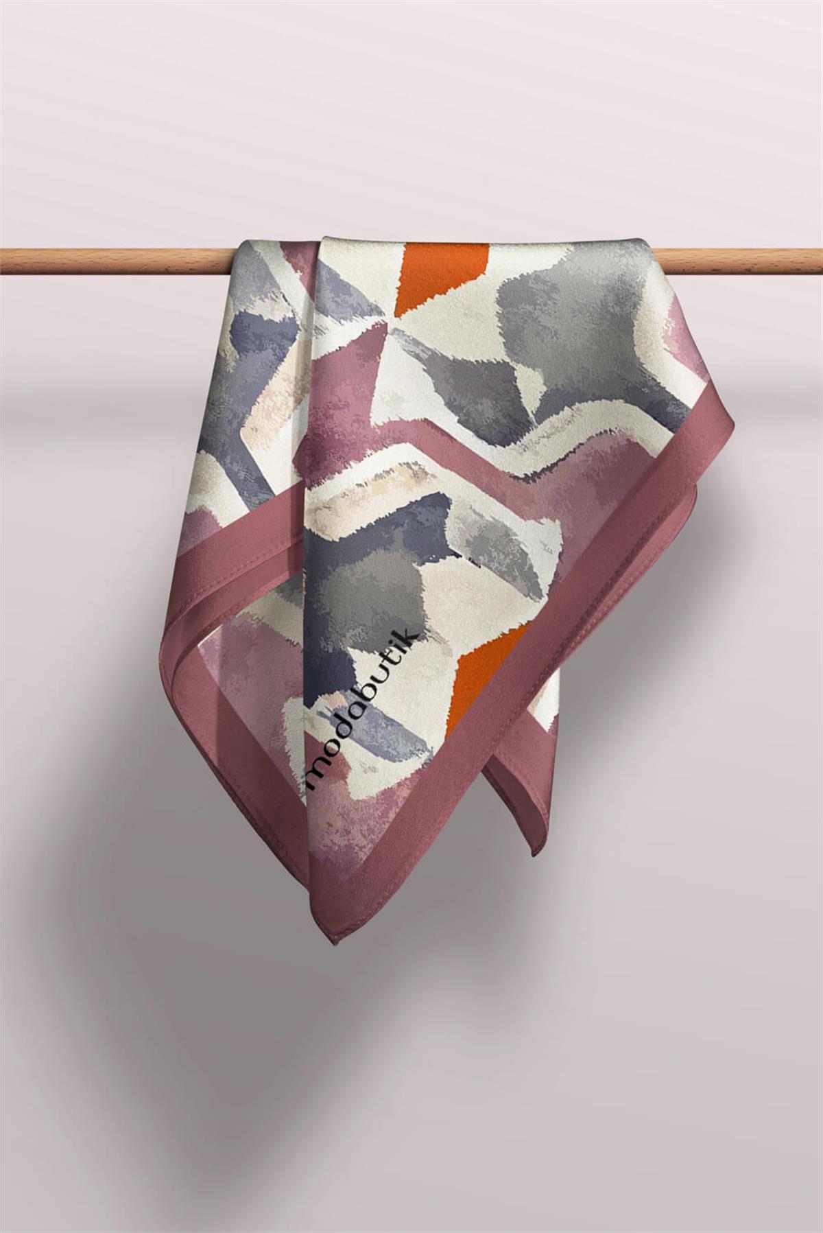 Modabutik Geometri Desenli Fular