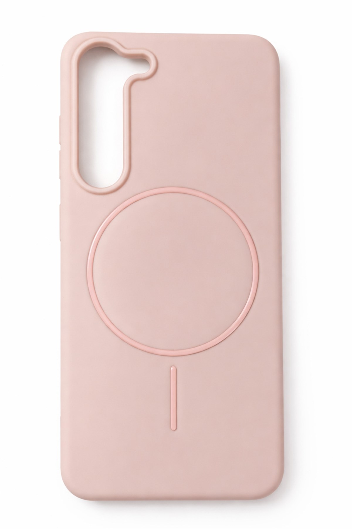 Samsung Galaxy S23 Kılıf – İçi Kadife – MagSafe Uyumlu – Pembe Renk – Telefon Kılıfı