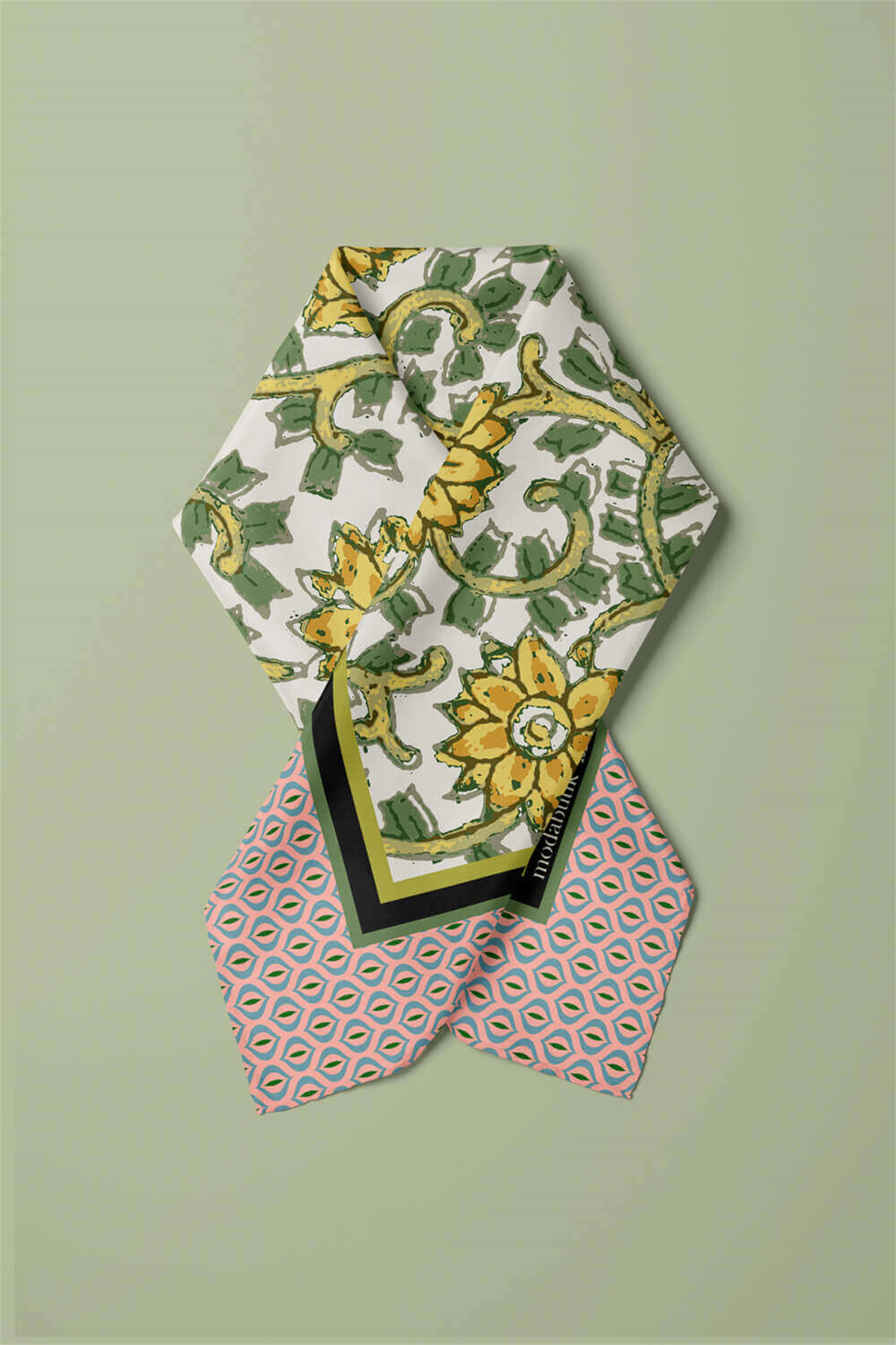 D87 KADIN DESENLİ BANDANA DG-584