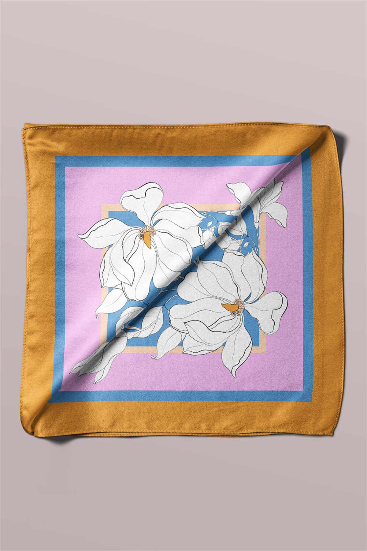 F103 MODERN ABSTRACT TASARIMLI BANDANA