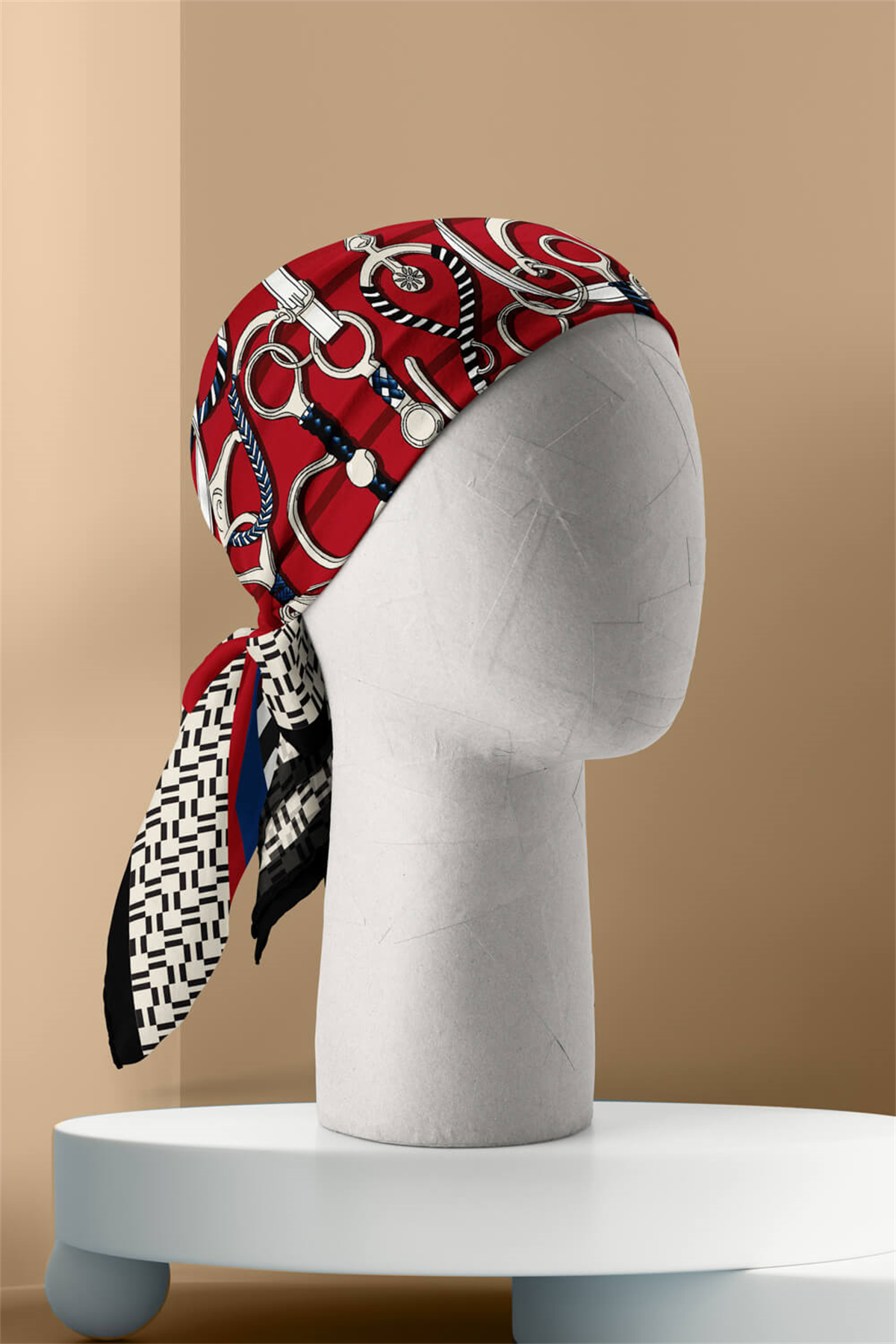 H8 KADIN DESEN BANDANA