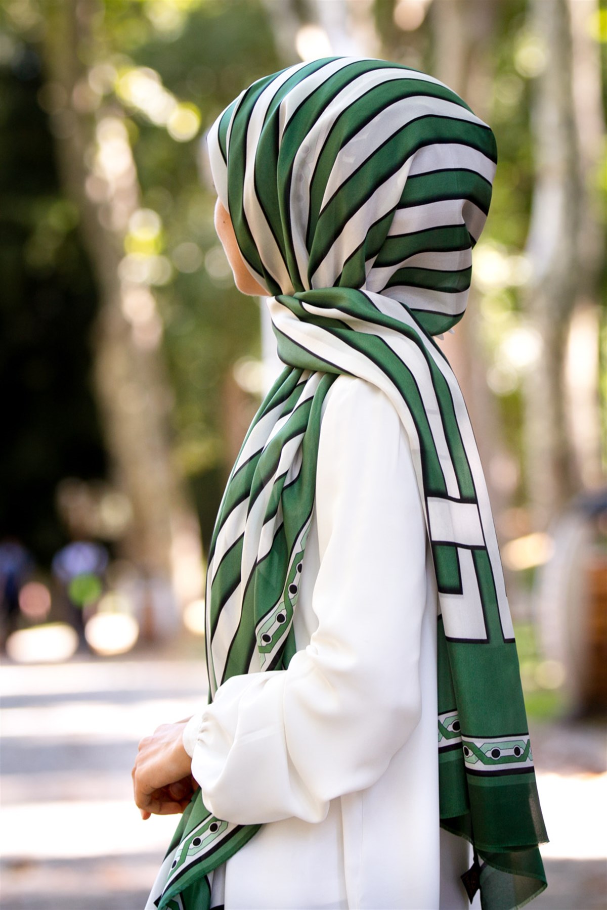 % 100 İPEK FRESH ŞAL