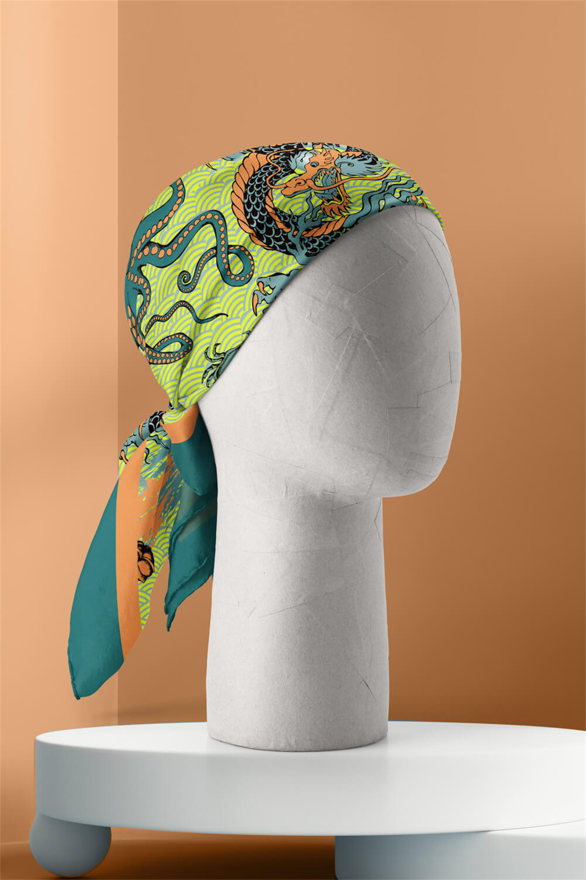 G116 KADIN DESENLİ BANDANA