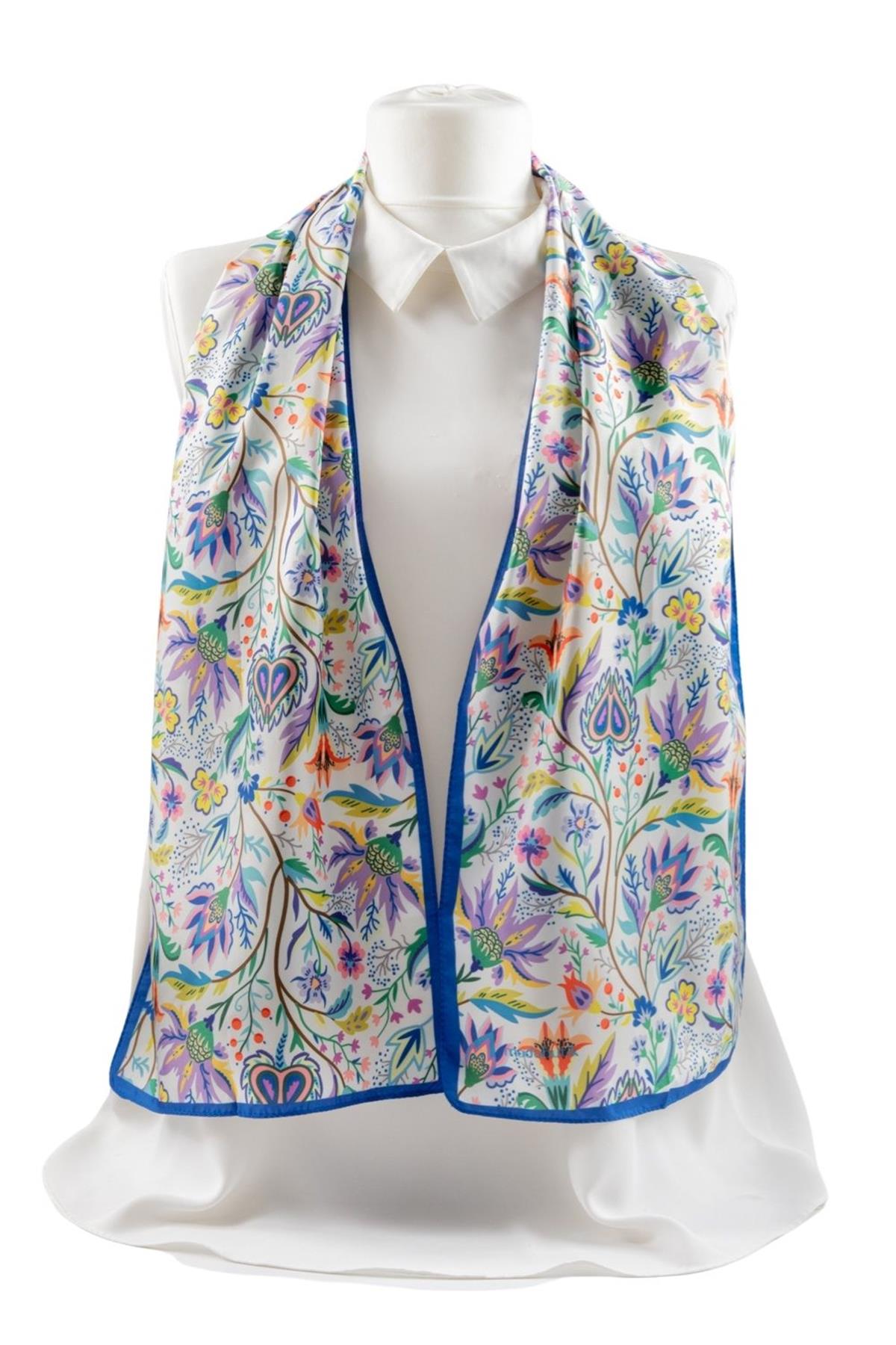 Modabutik Çiçek Desenli Fular