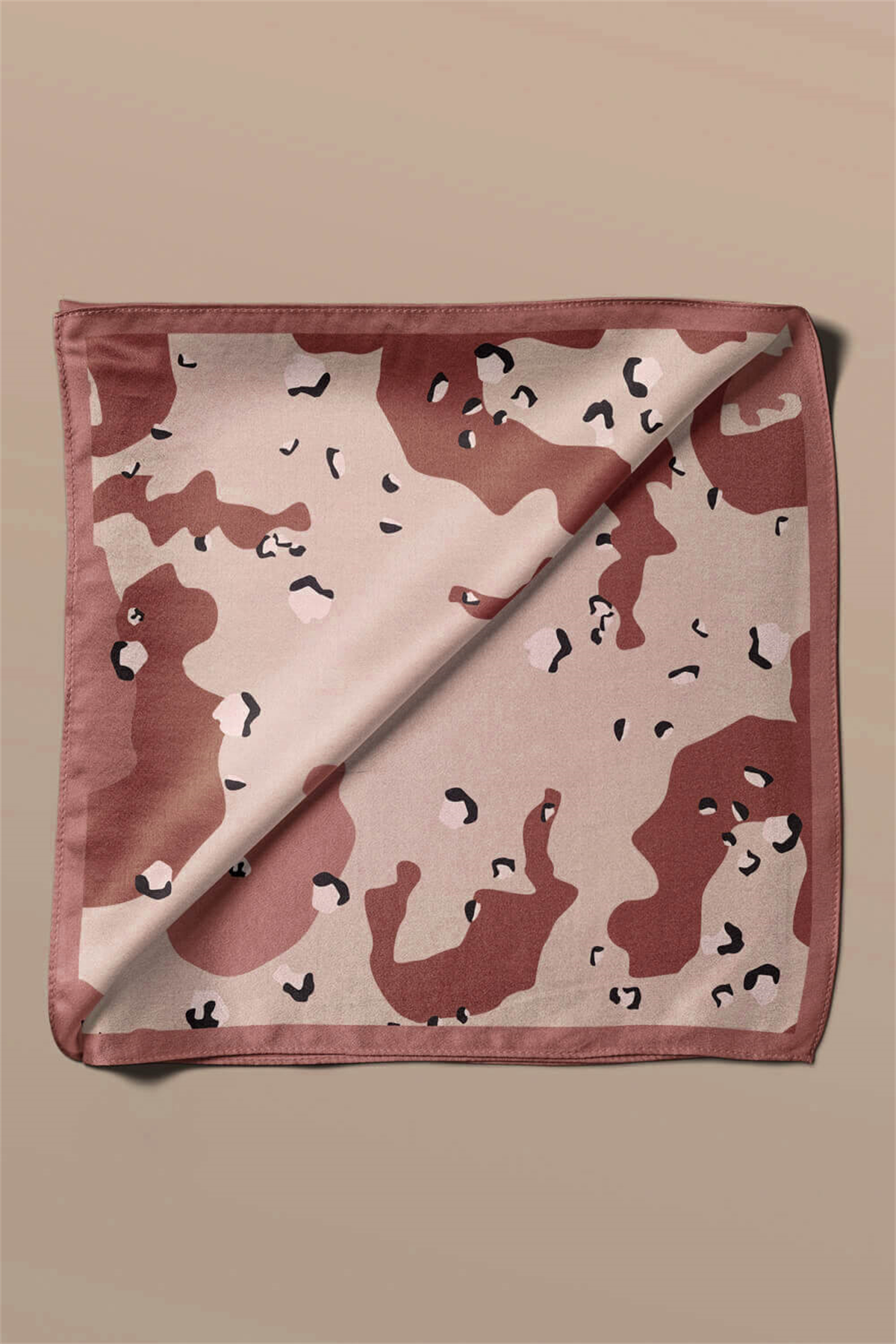 B29 Modabutik Kamuflaj Desenli Bandana