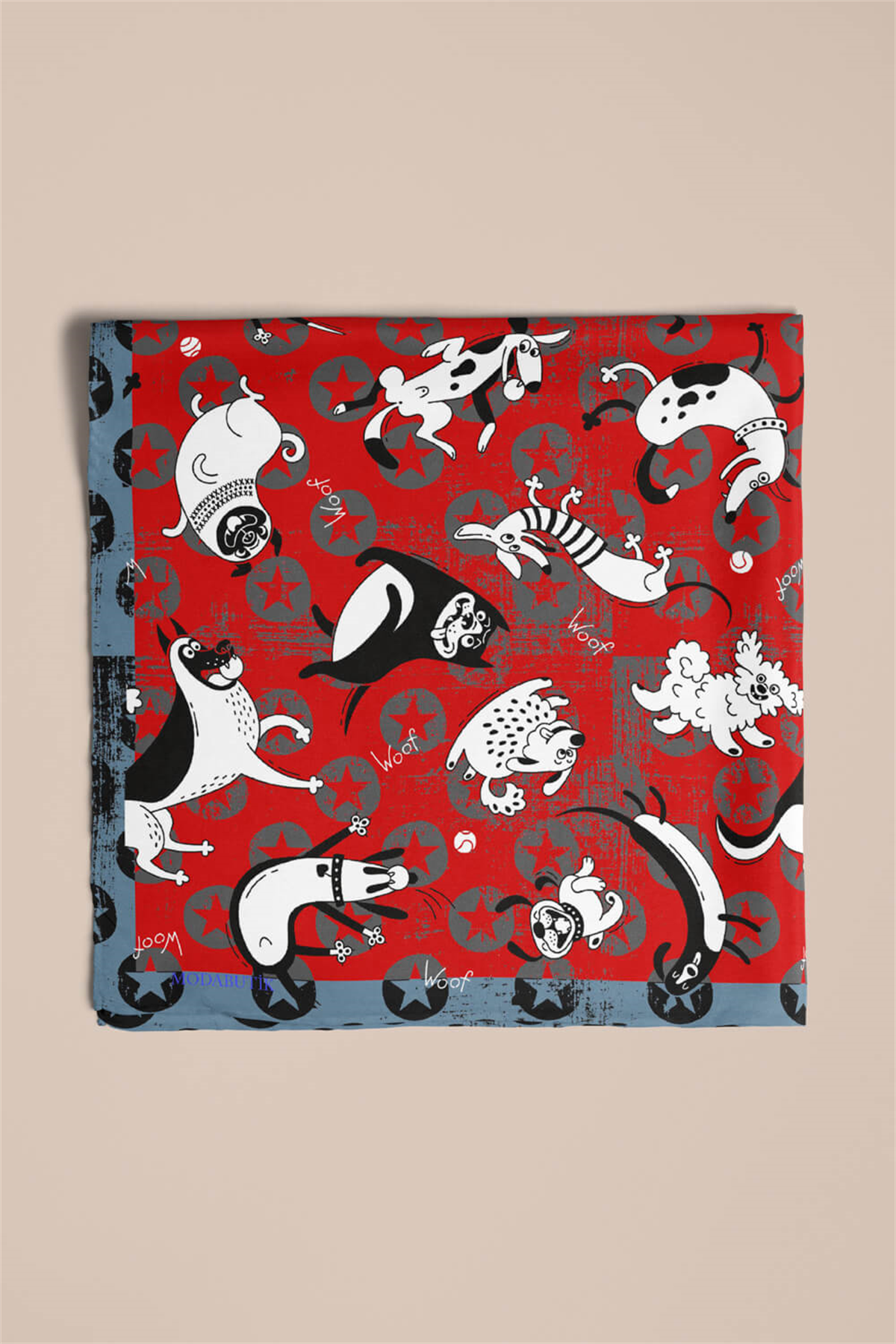 G1 Modabutik Köpek Bandanası Kırmızı 50x50