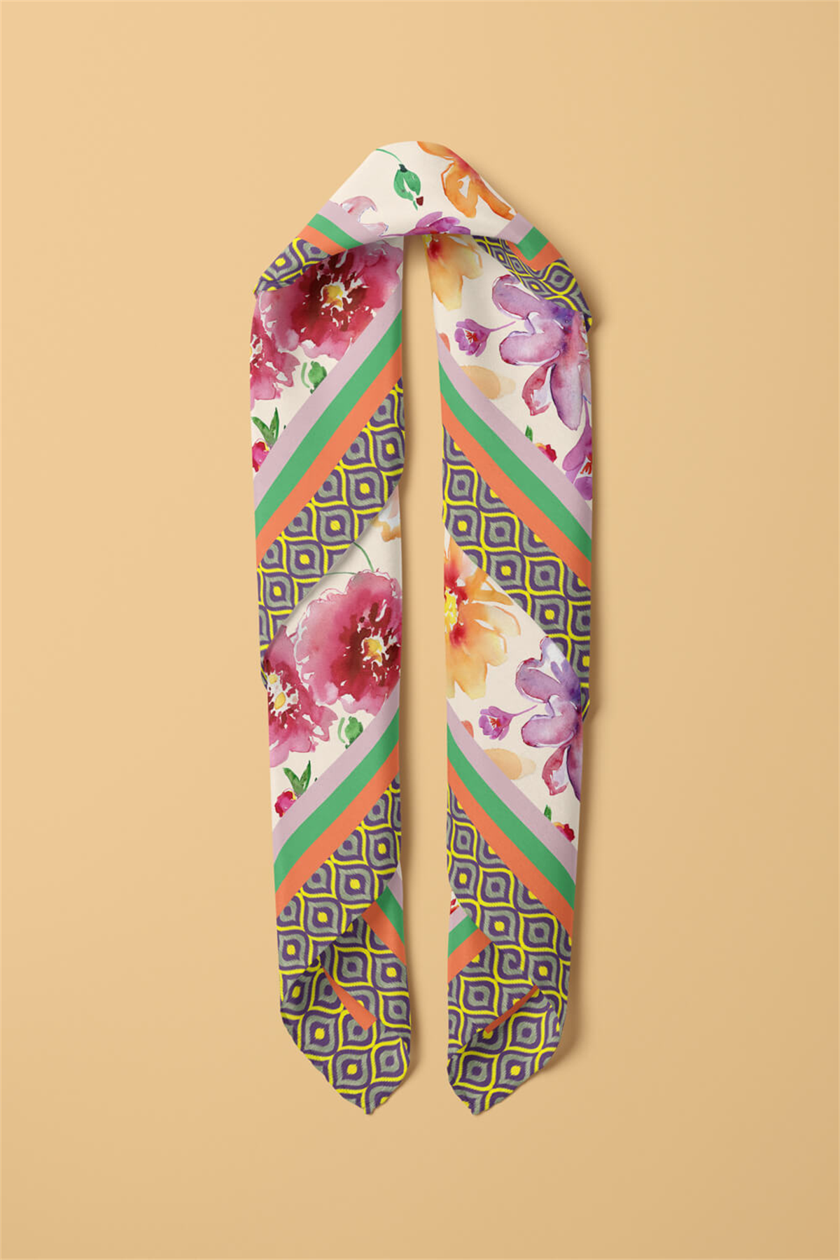 C13 KADIN DESENLİ BANDANA