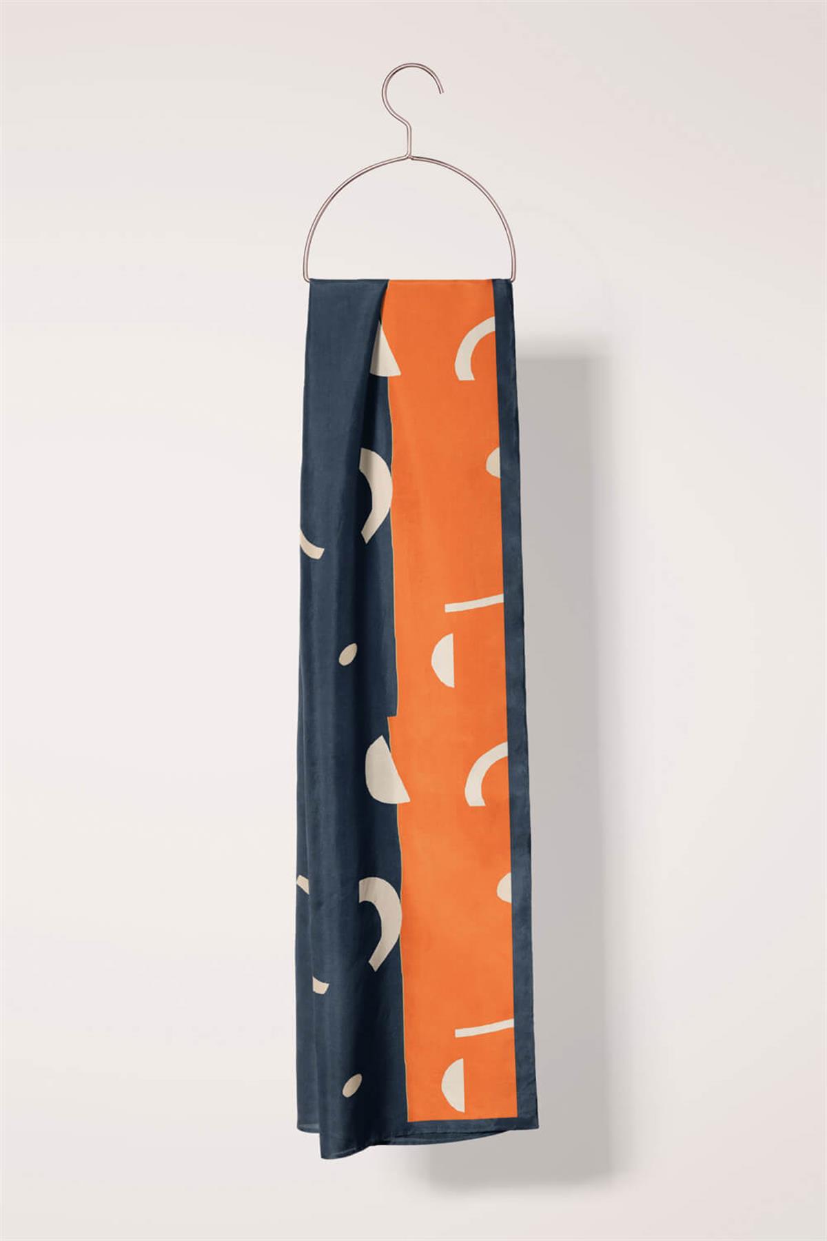 Modabutik Geomtrik Desenli Kadın Fular