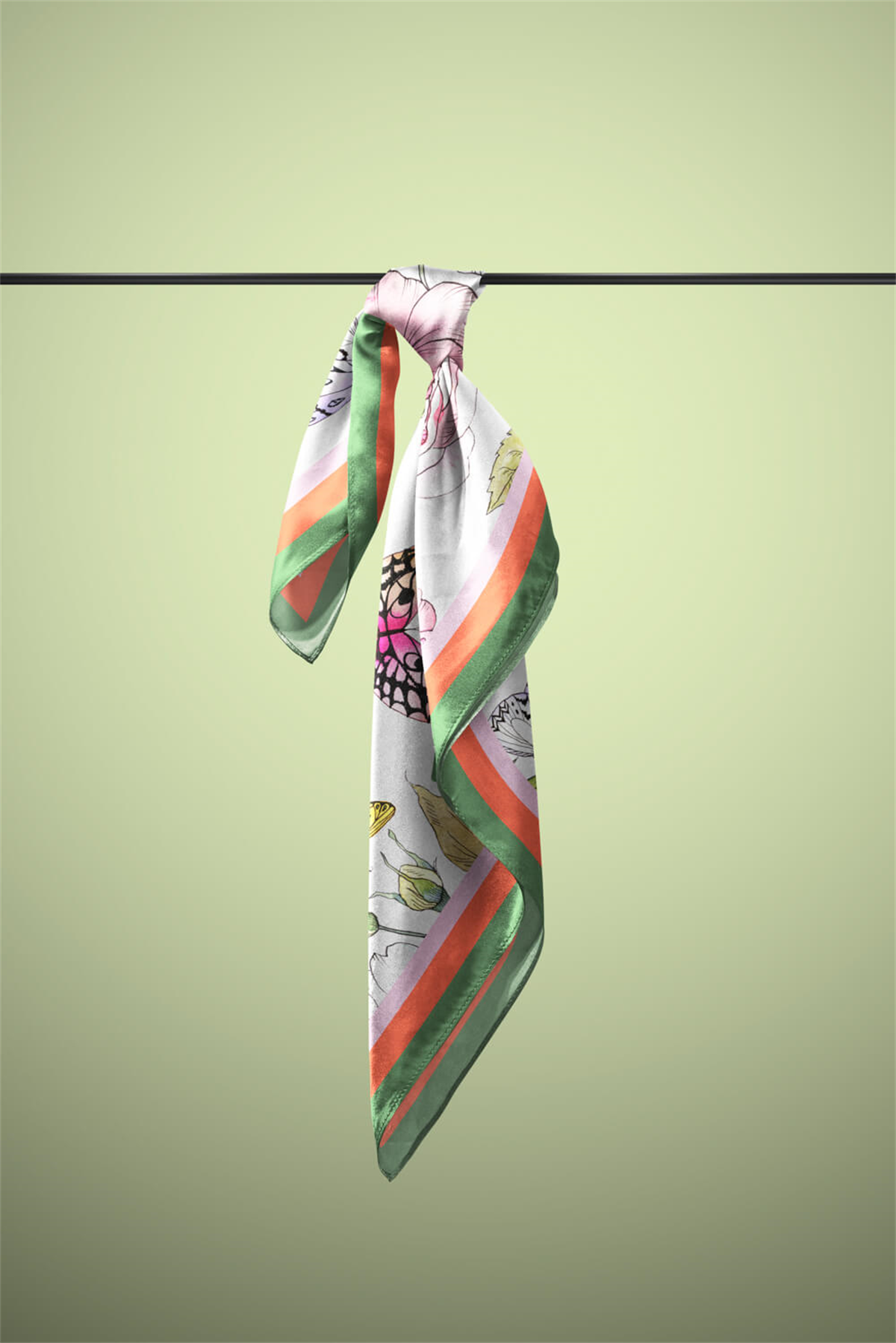 G4 FLORAL TASARIMLI BANDANA