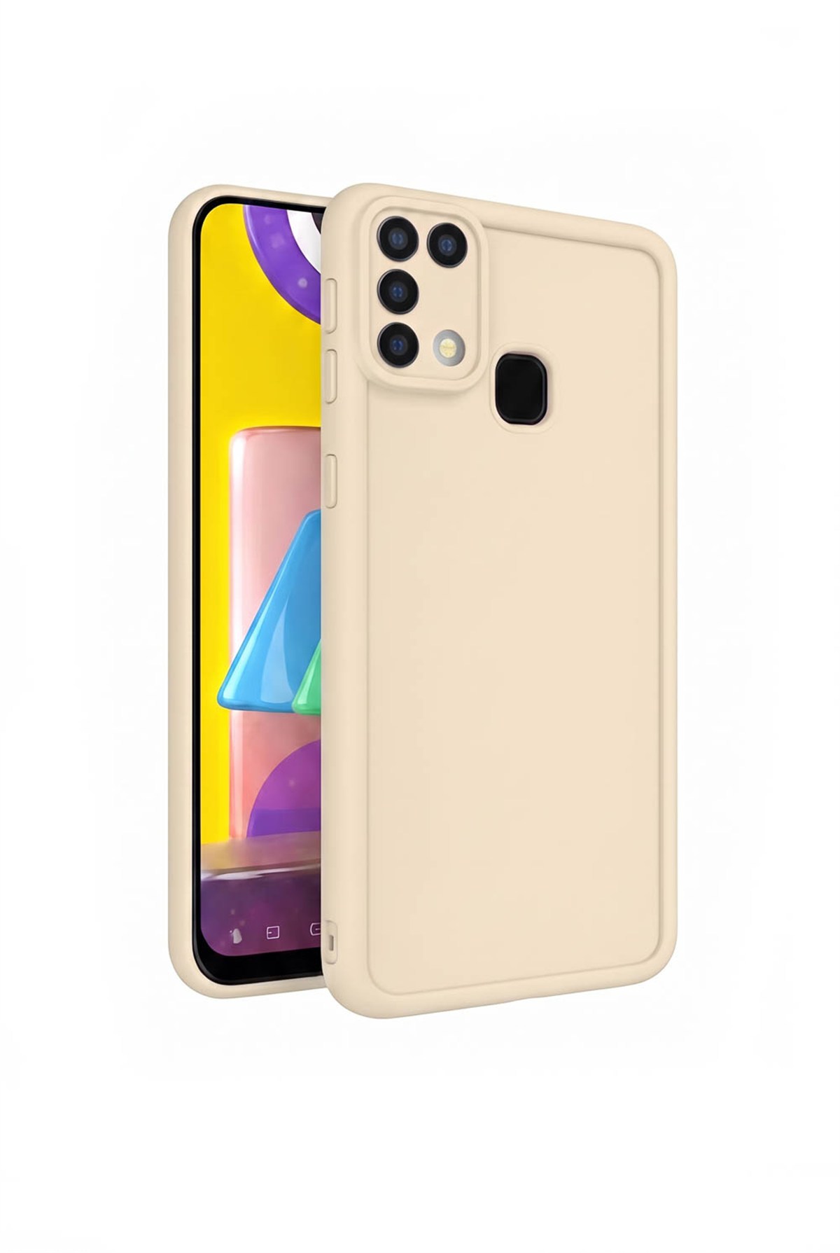 Samsung Galaxy M31 / M21s / F41 Kılıf – Kamera Çıkıntılı – Mat Silikon Telefon Kılıfı