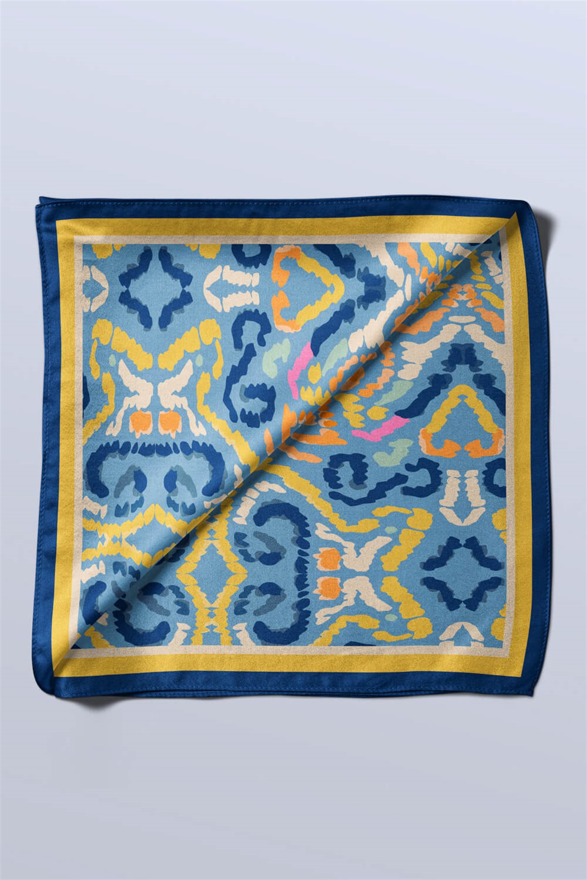 A52 Violla Geometrik Desenli Bandana