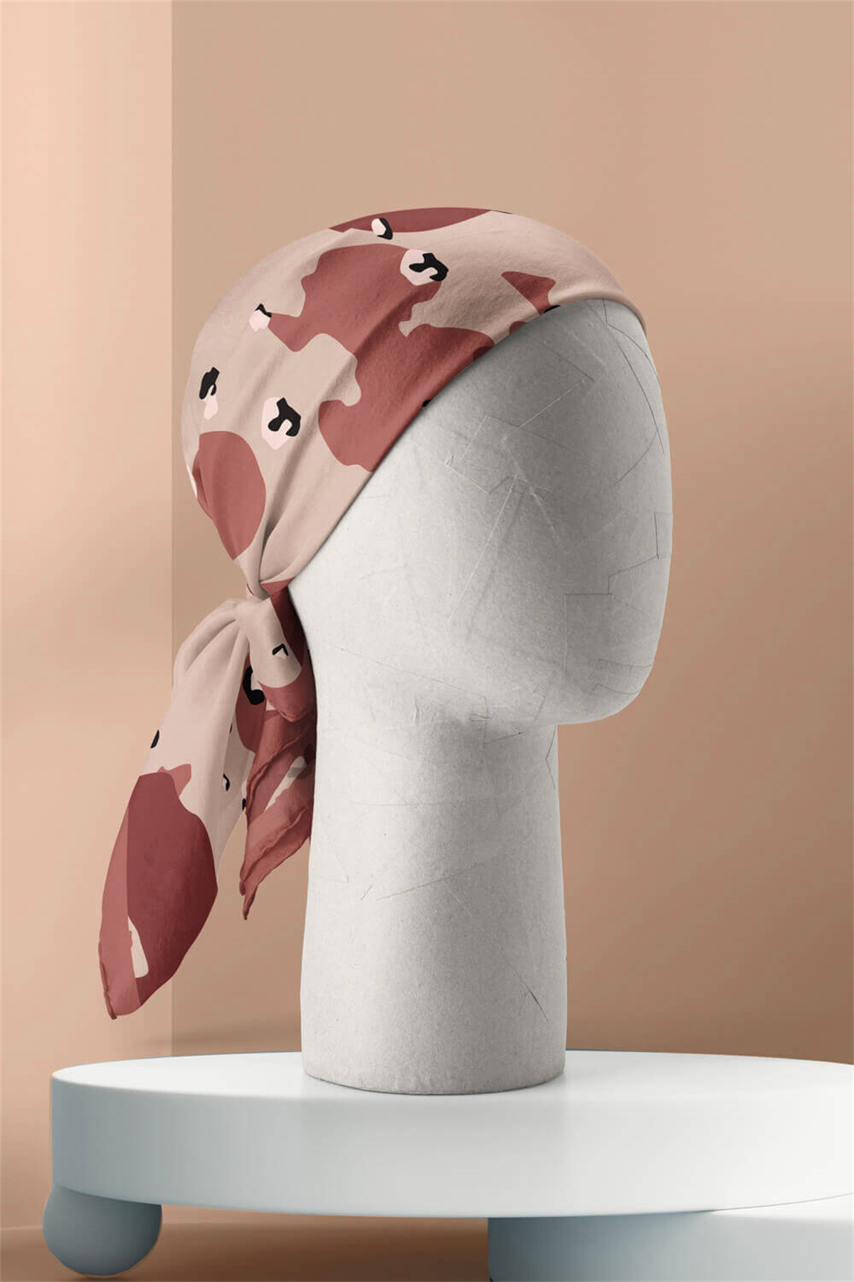 B29 Modabutik Kamuflaj Desenli Bandana