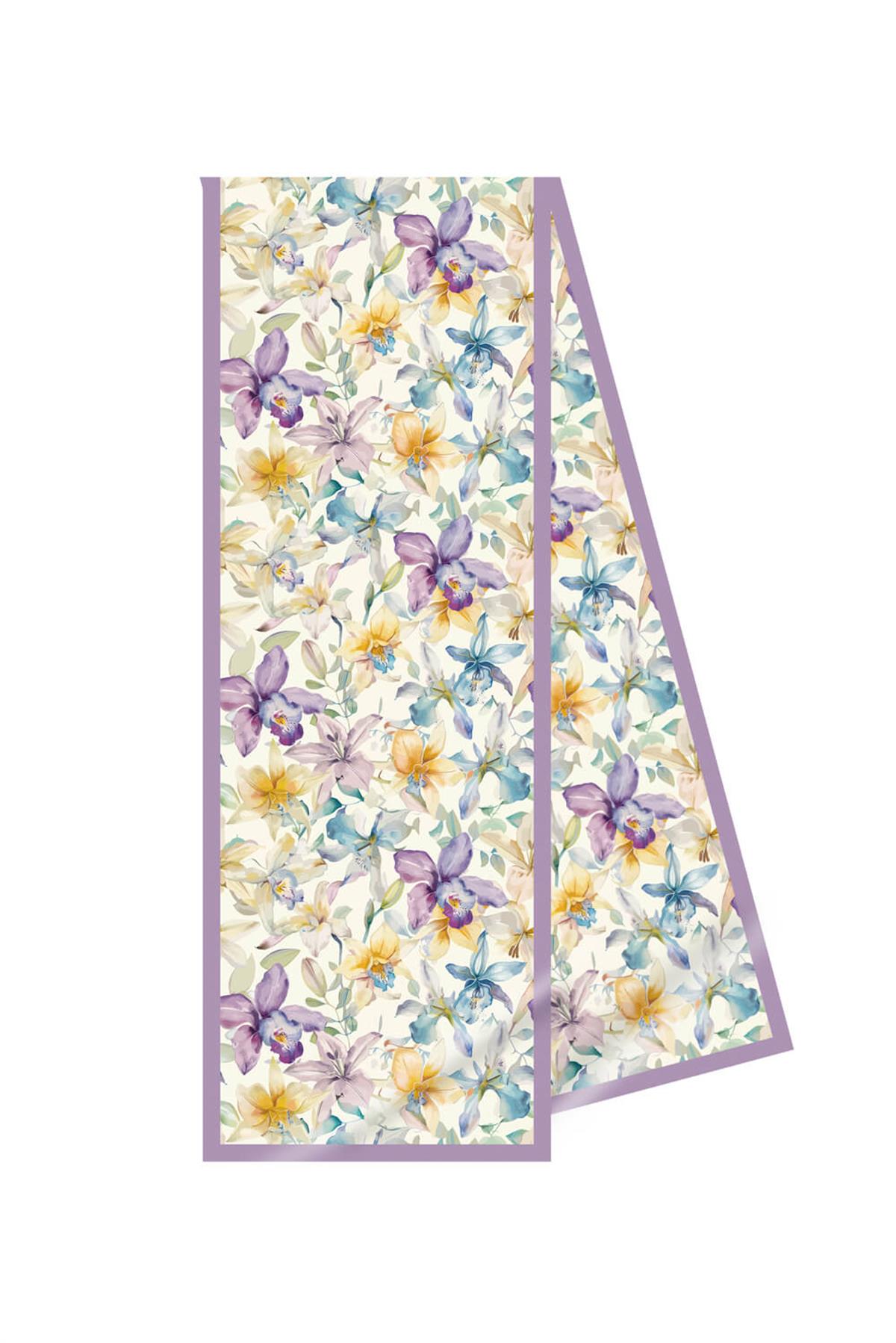 Modabutik Çiçek Desenli Fular