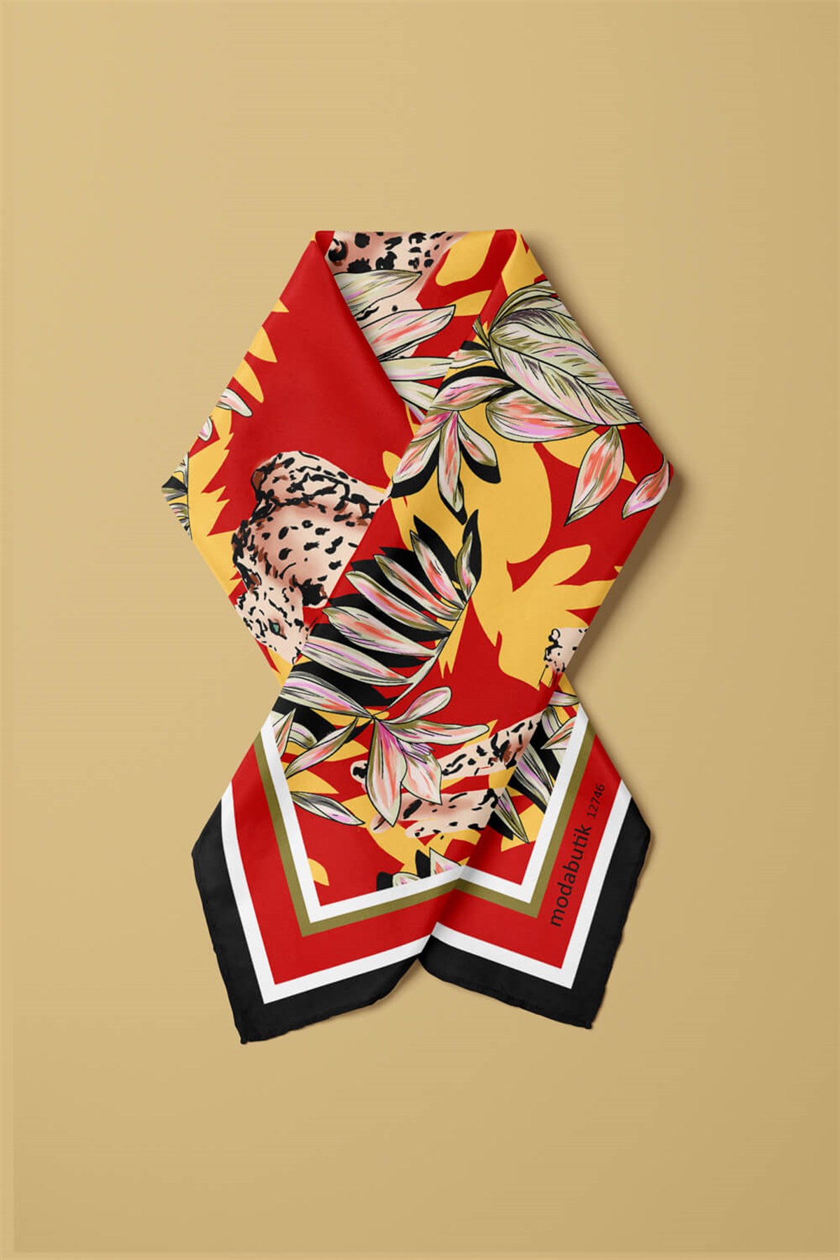 Violla B111 ORIANTAL TROPIC TASARIM BANDANA