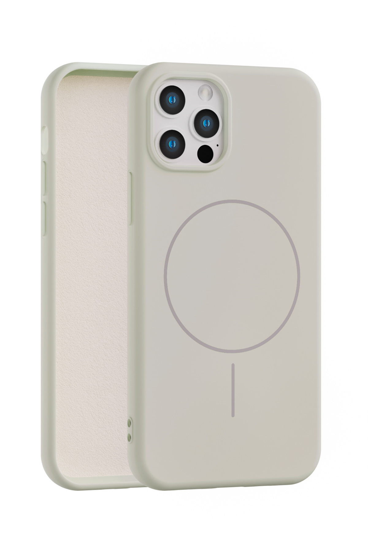 iPhone 13 Pro Max Uyumlu İçi Kadife Magsafe Wireless Şarz Özellikli Telefon Kılıfı