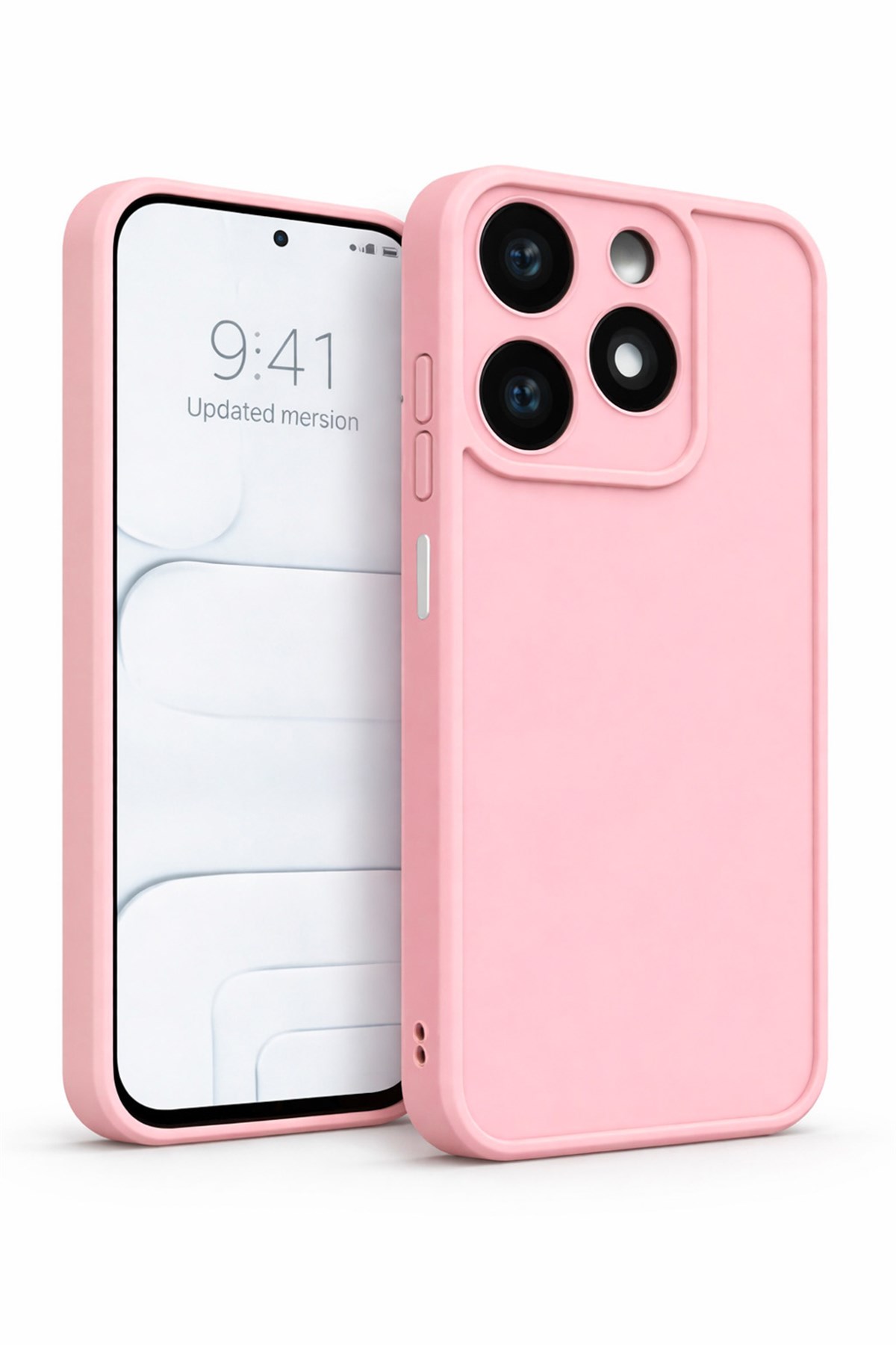 Tecno Spark10Pro / 4G Kılıf – Kamera Çıkıntılı – Mat Silikon Telefon Kılıfı