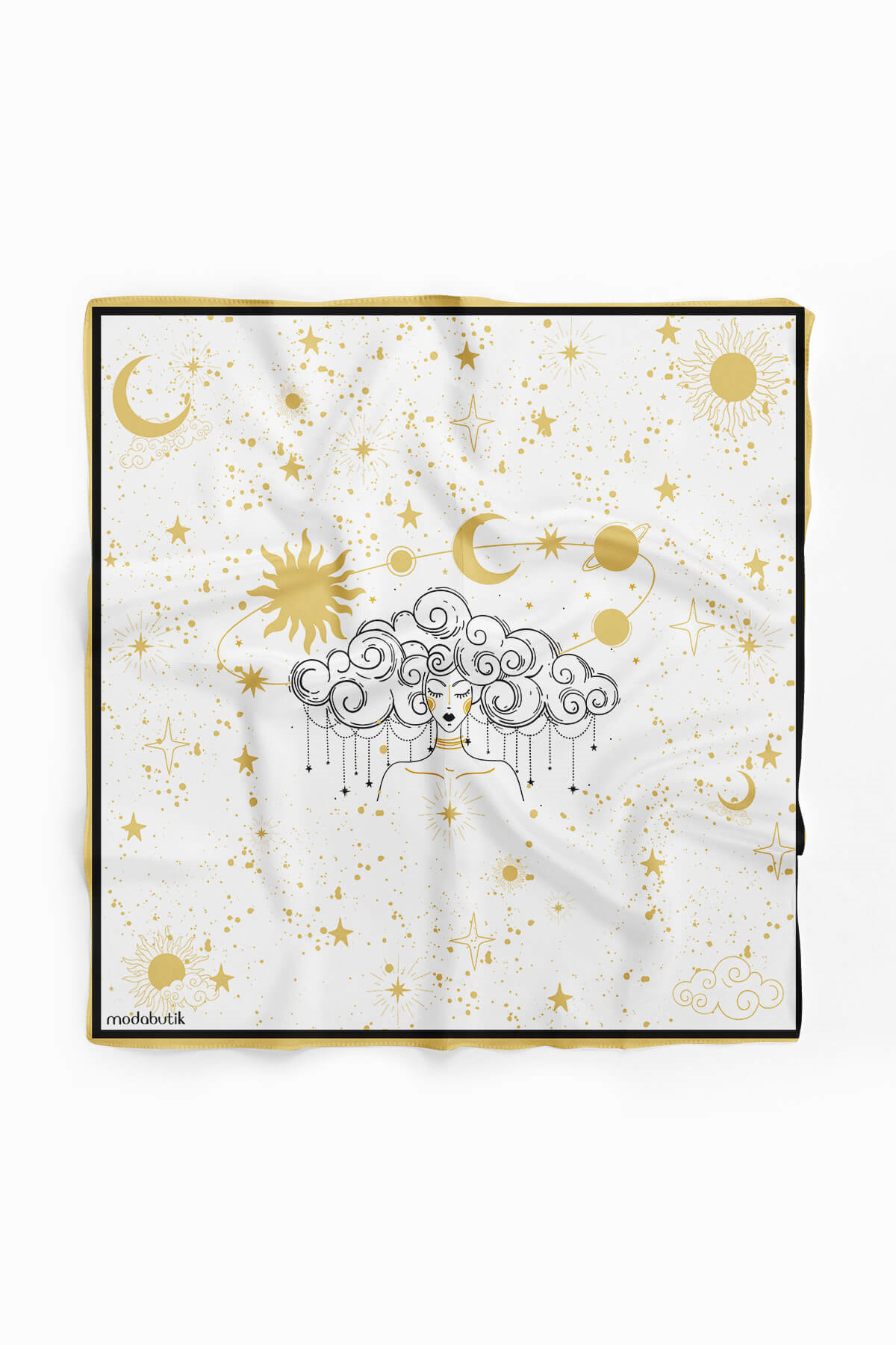 Modabutik Gold Star Bandana