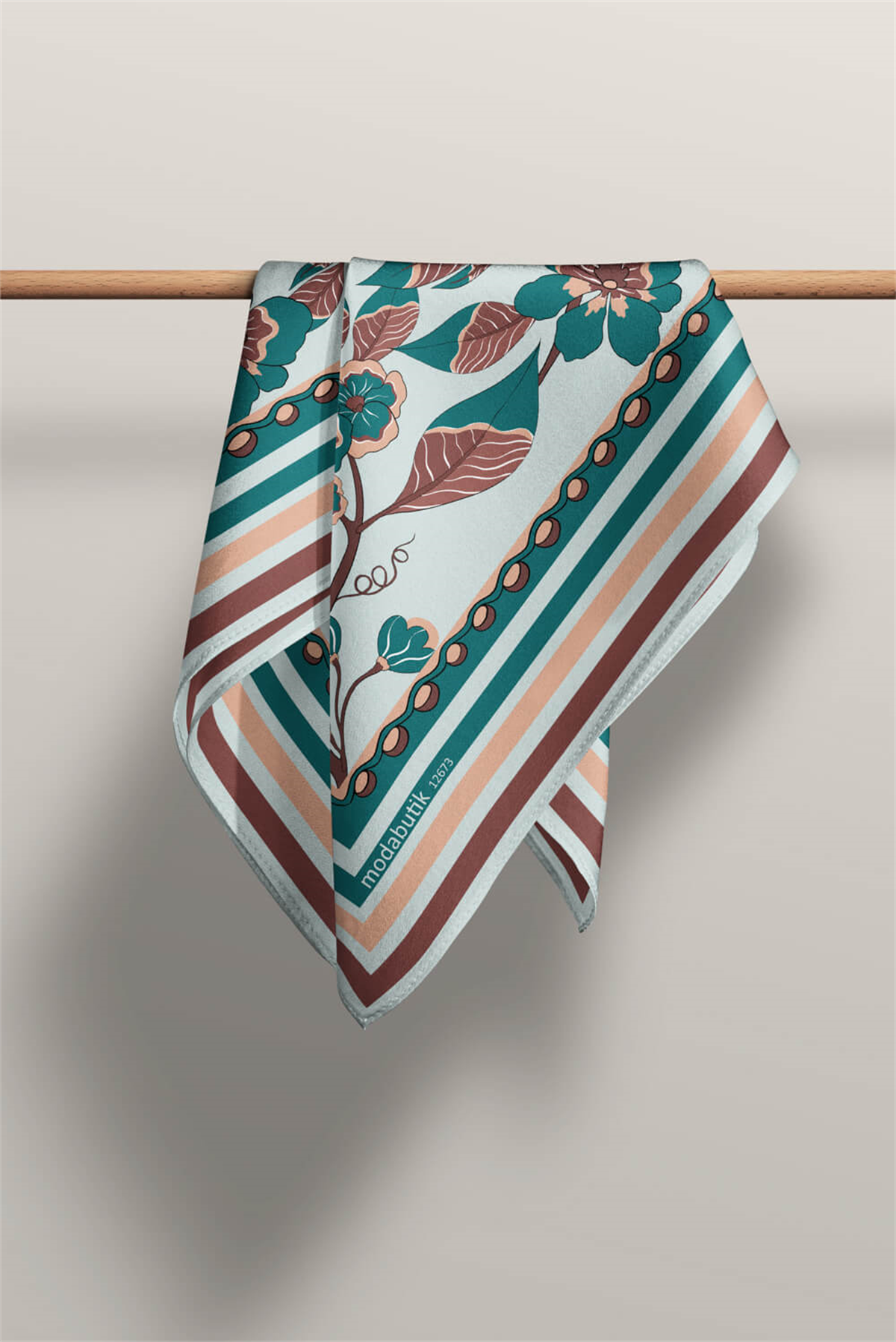 G75 ORIANTAL FLORAL TASARIM BANDAN