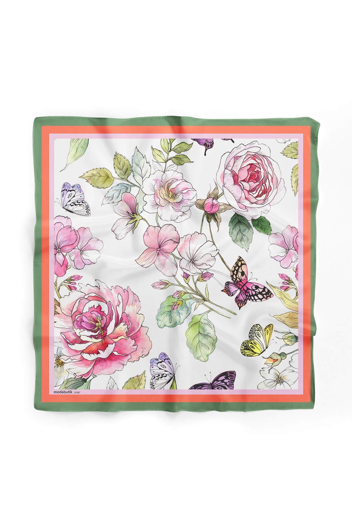Violla G4 FLORAL TASARIMLI BANDANA