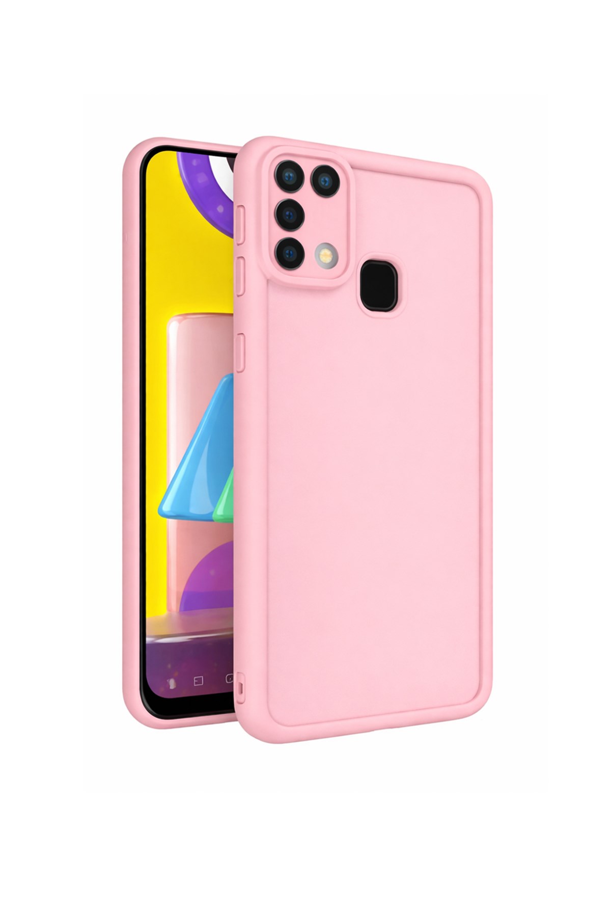 Samsung Galaxy M31 / M21s / F41 Kılıf – Kamera Çıkıntılı – Mat Silikon Telefon Kılıfı