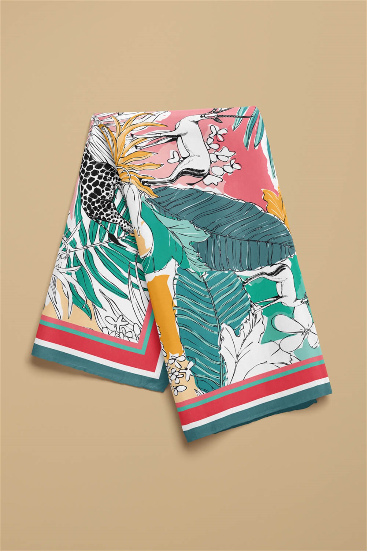 Violla B110 TROPICAL TASARIM BANDANA