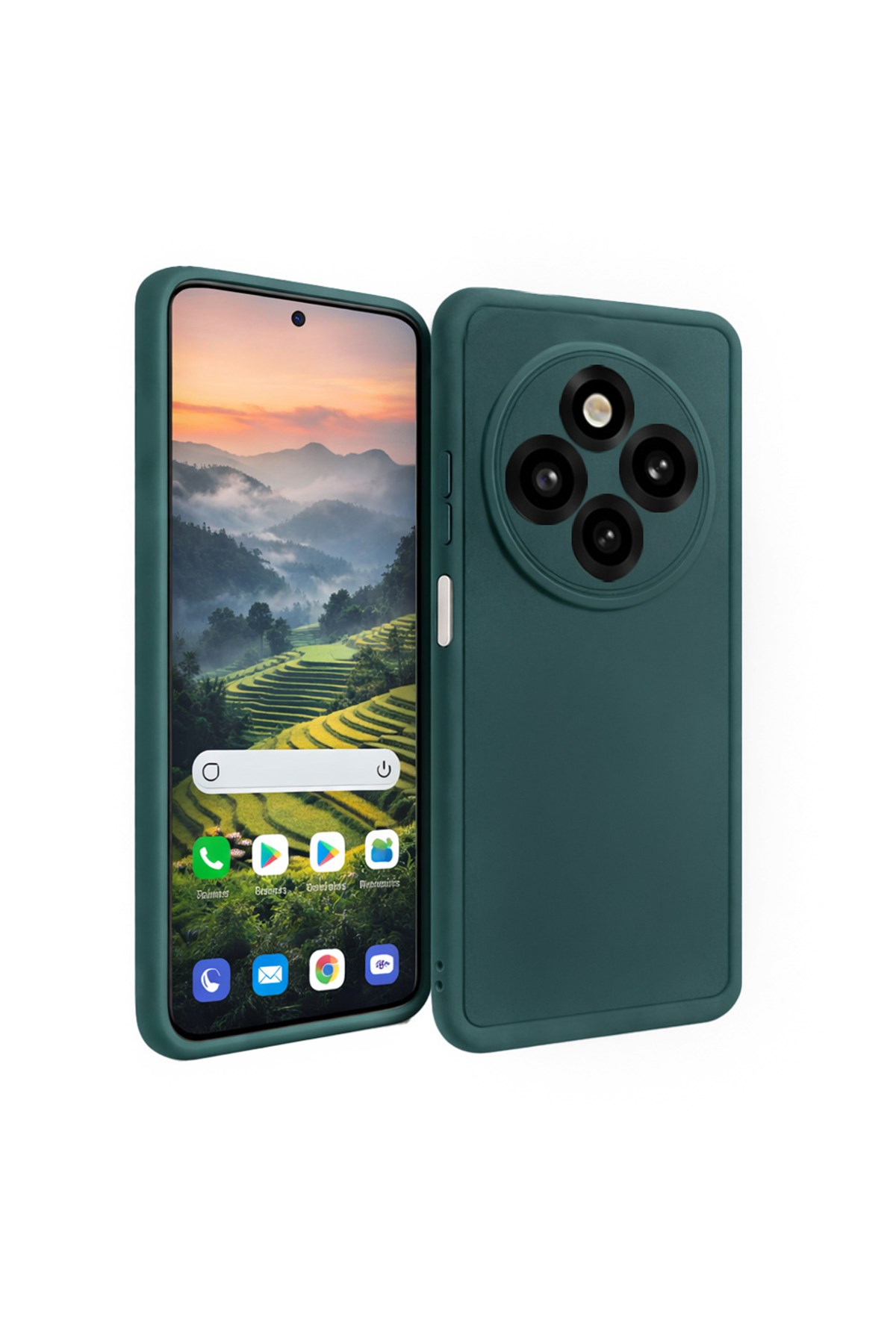 Tecno Spark30C / 4G Kılıf – Kamera Çıkıntılı – Mat Silikon Telefon Kılıfı