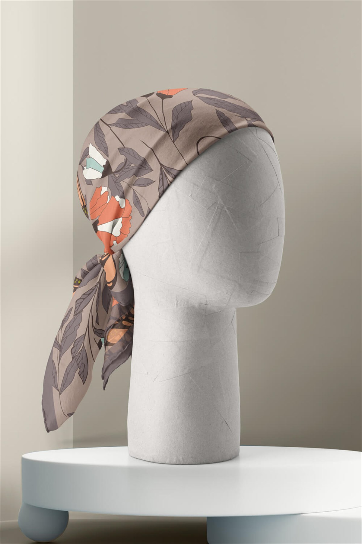 Z26 Violla Kelebek Desenli Bandana