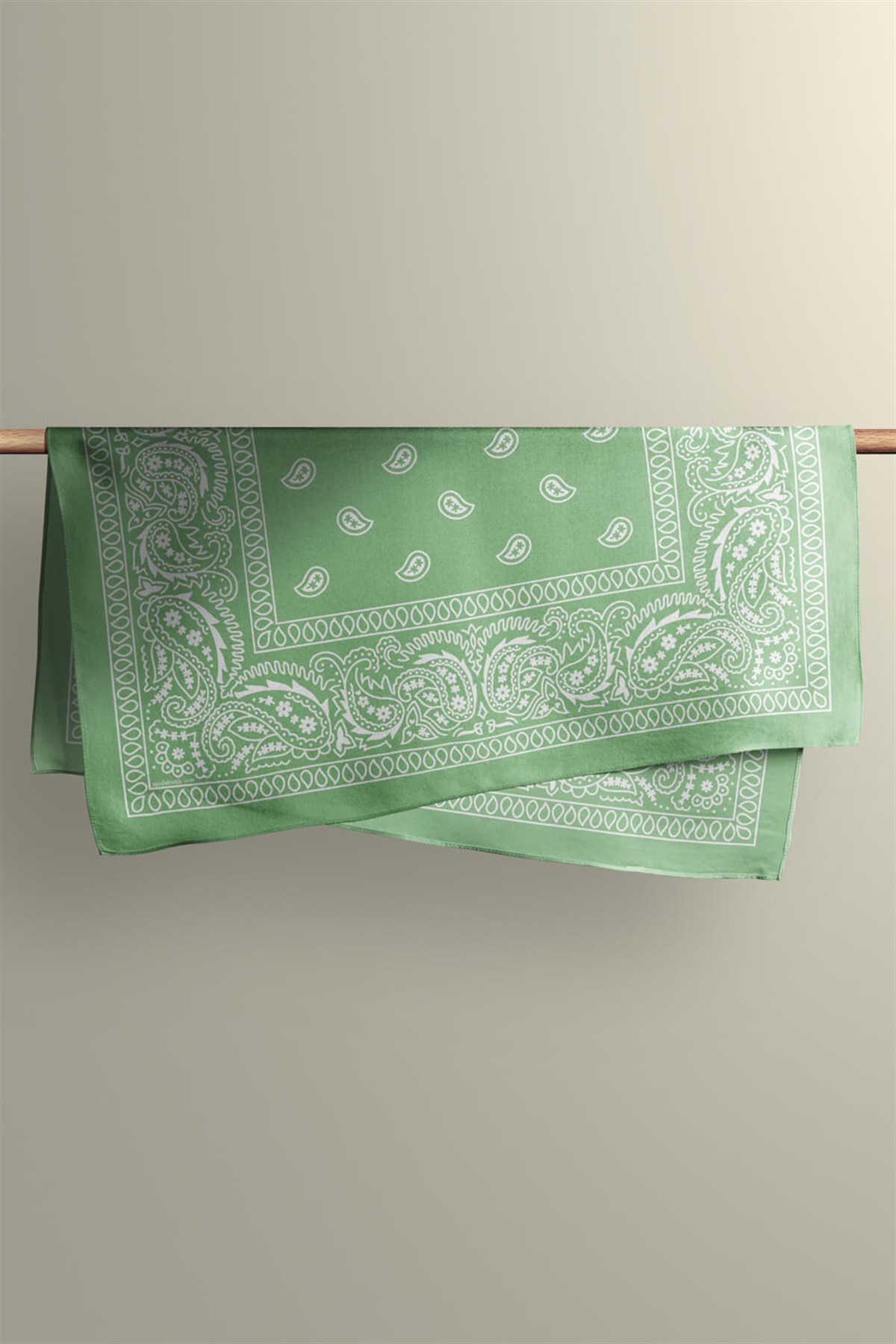 Violla E94 LIGHT GREEN ŞALLI BANDANA DG12190