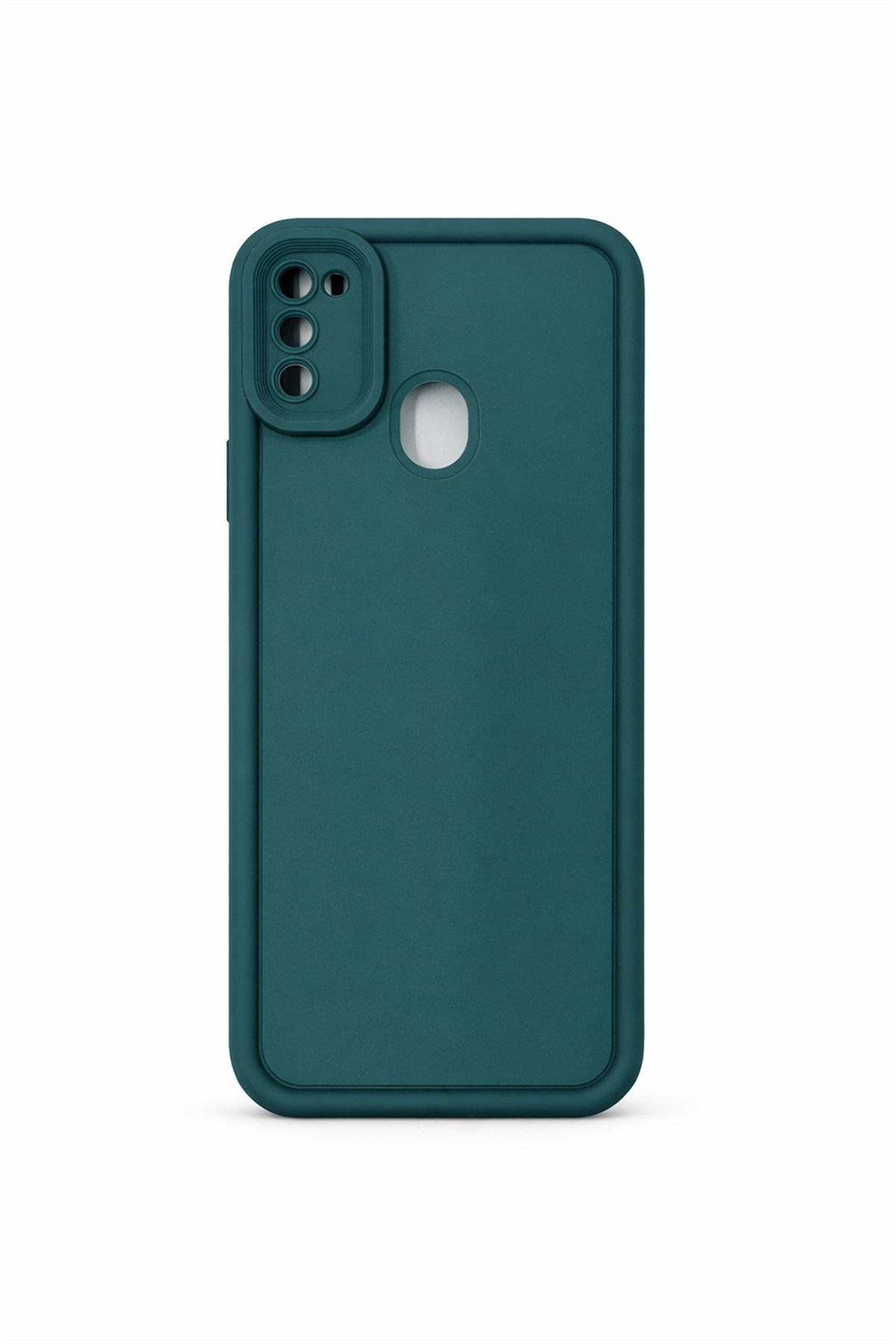 Samsung Galaxy M21 / M30S Kılıf – Kamera Çıkıntılı – Mat Silikon Telefon Kılıfı