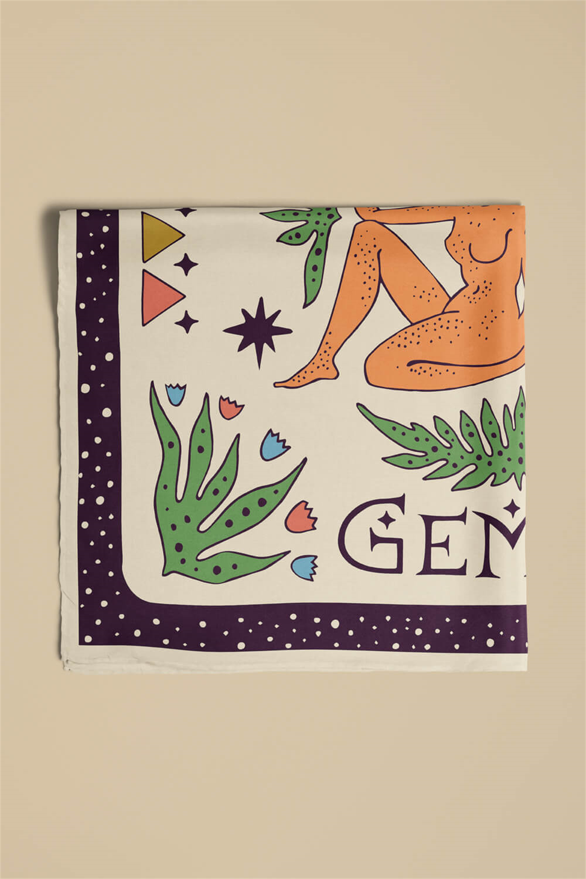 B37 Modabutik İkizler Burcu Bandana