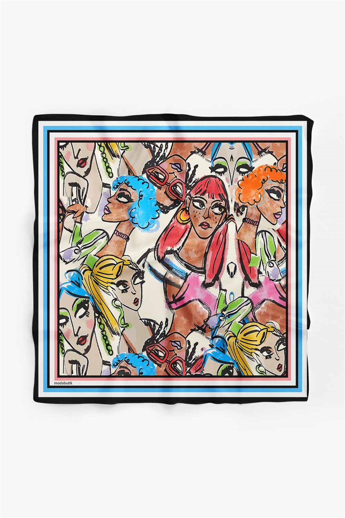 F98 MODERN WOMEN TASARIM BANDANA
