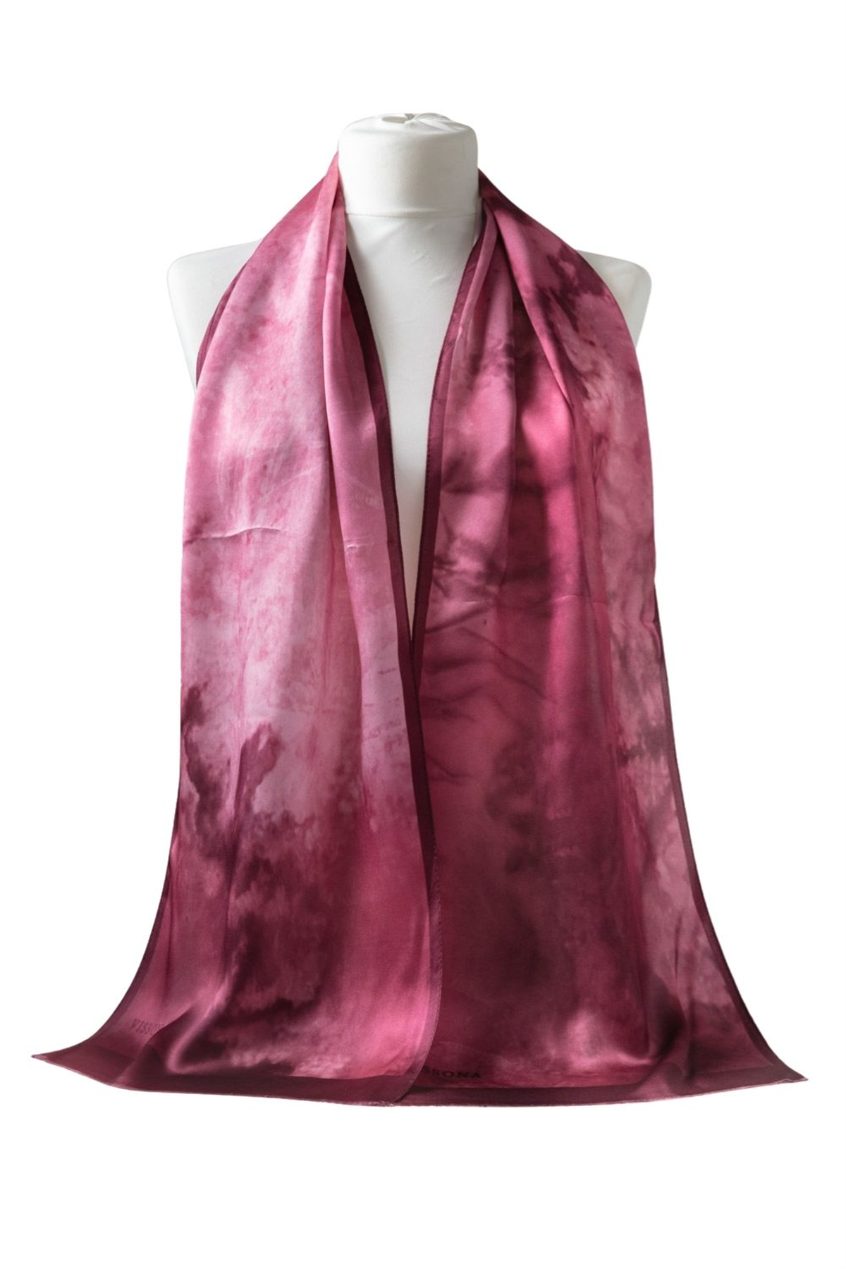 100% Silk Head Scarf for Women - 12