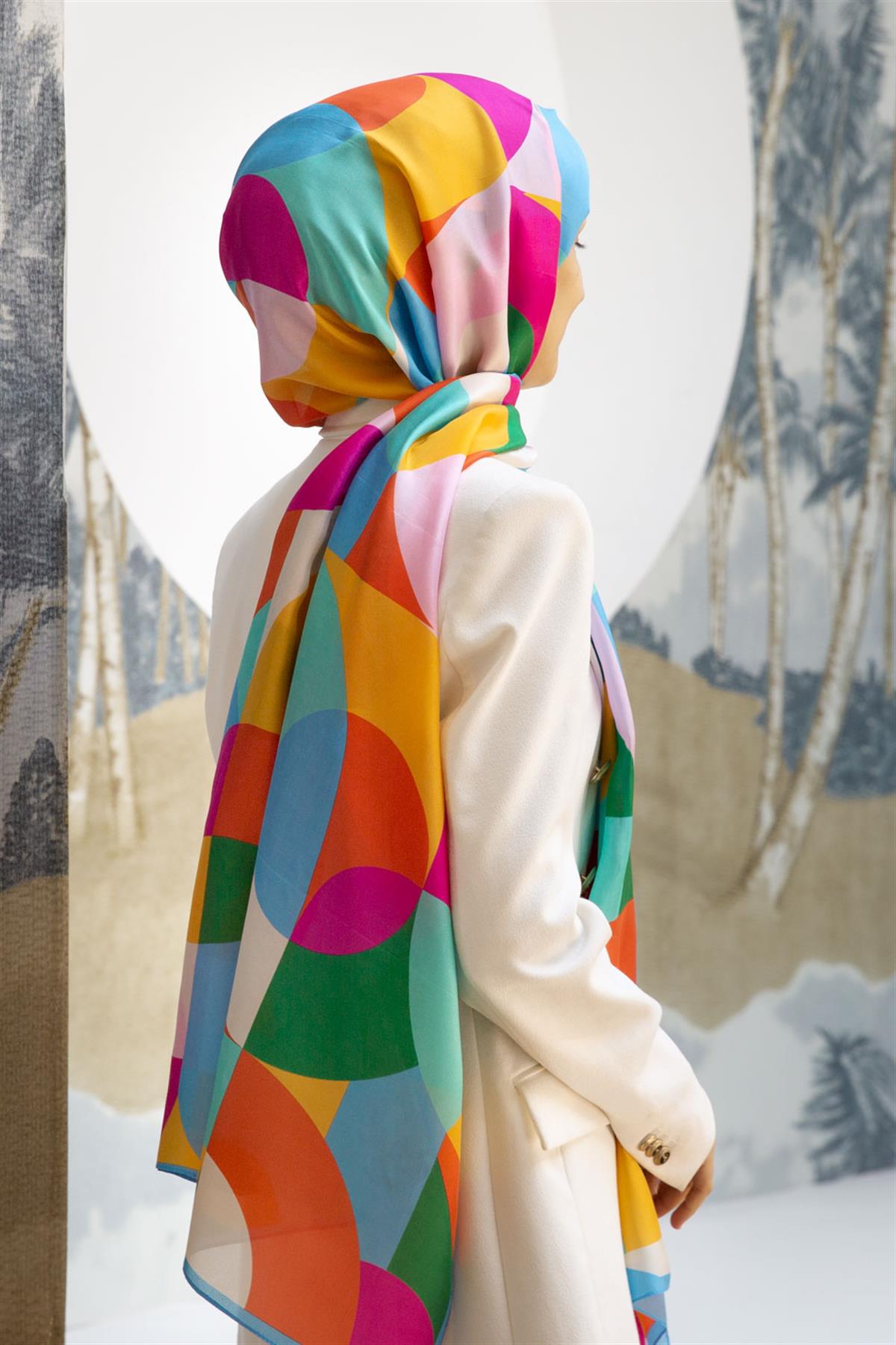 %100 İPEK FRESH ŞAL