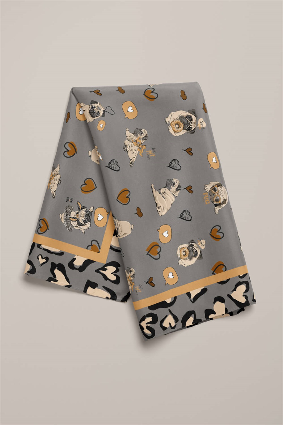 Violla Y89 KADIN DESENLİ YEŞİL BANDANA