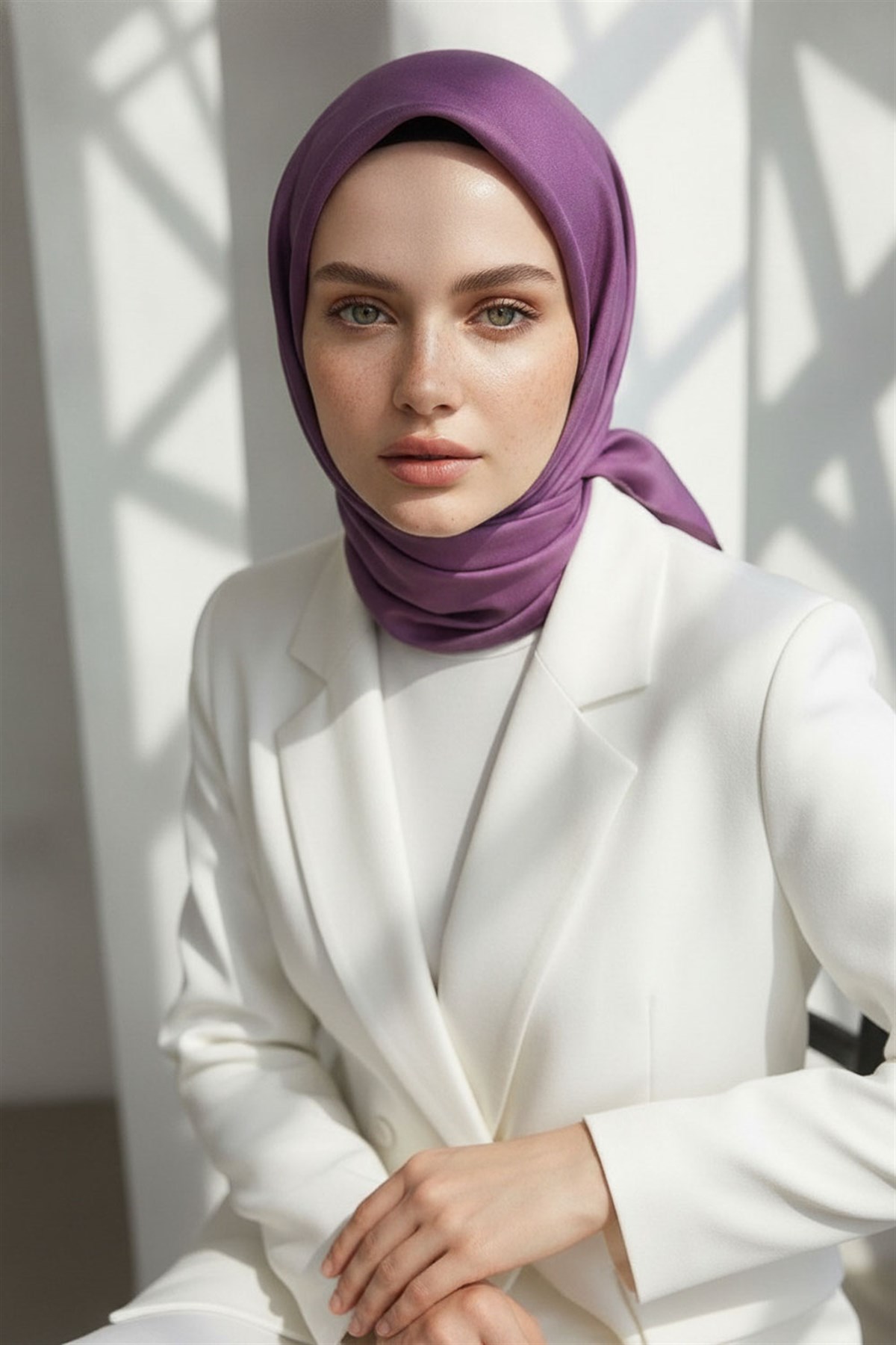 %100 Twill İpek Düz Sirke Renkli Daha Tok Exclusive Serisi 90x90 Eşarp Dikim Şekli : El Dikişi