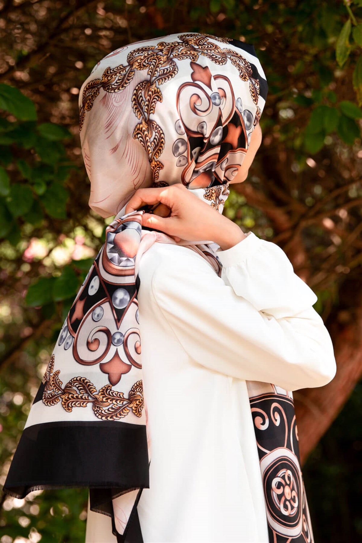 % 100 İPEK FRESH ŞAL