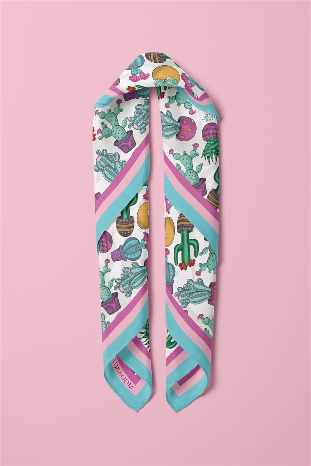 F70 KADIN DESENLİ BANDANA