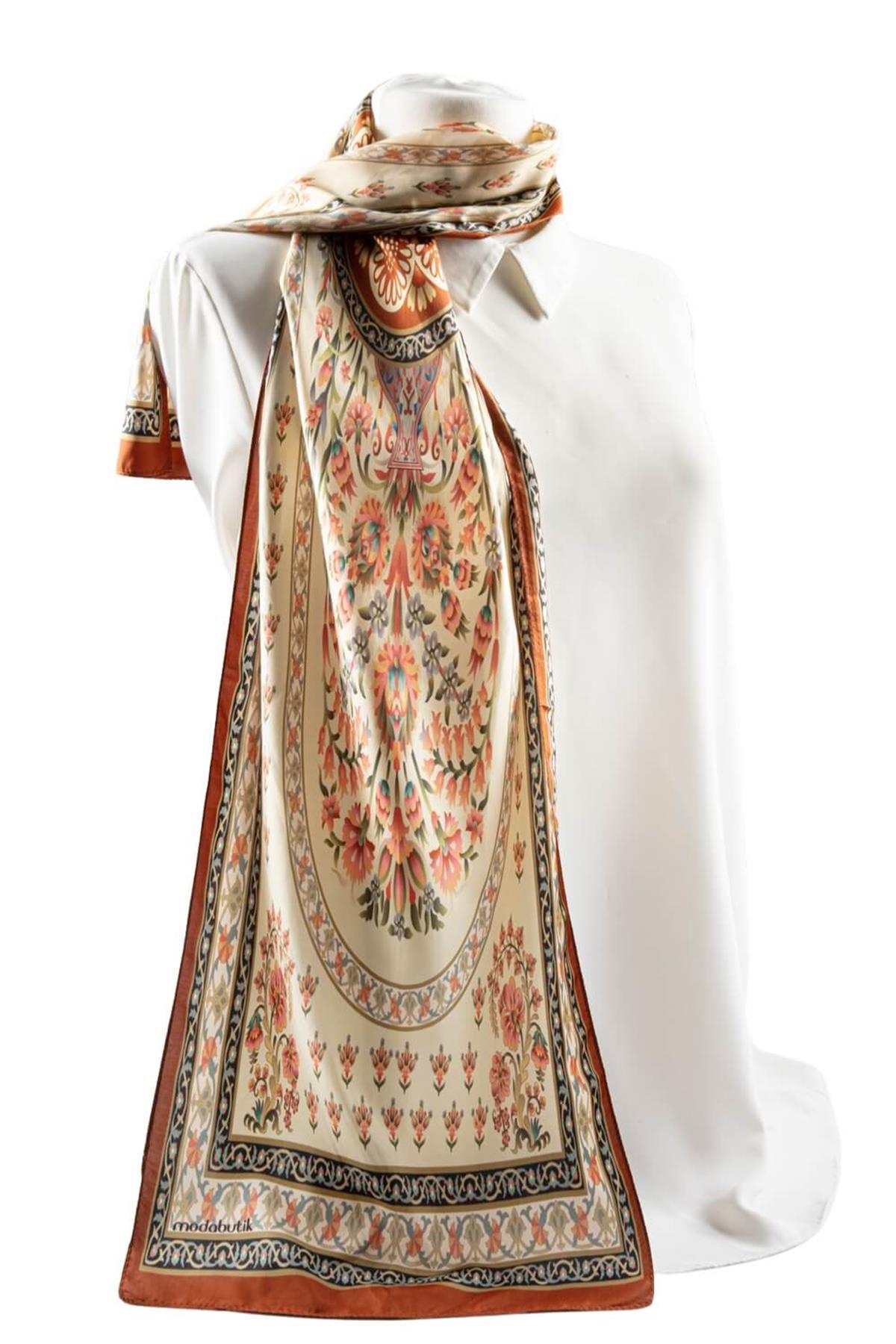 Modabutik Şal Desenli Kadın Fular