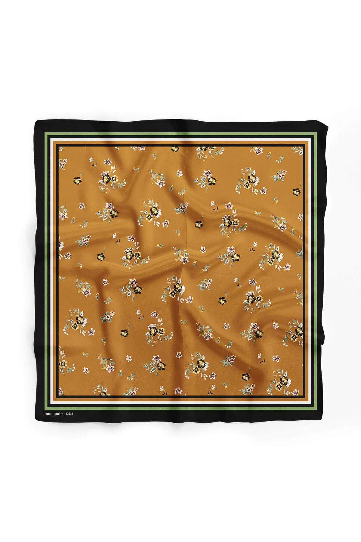 G79 ABSTARCK FLORAL TASARIMLI BANDANA