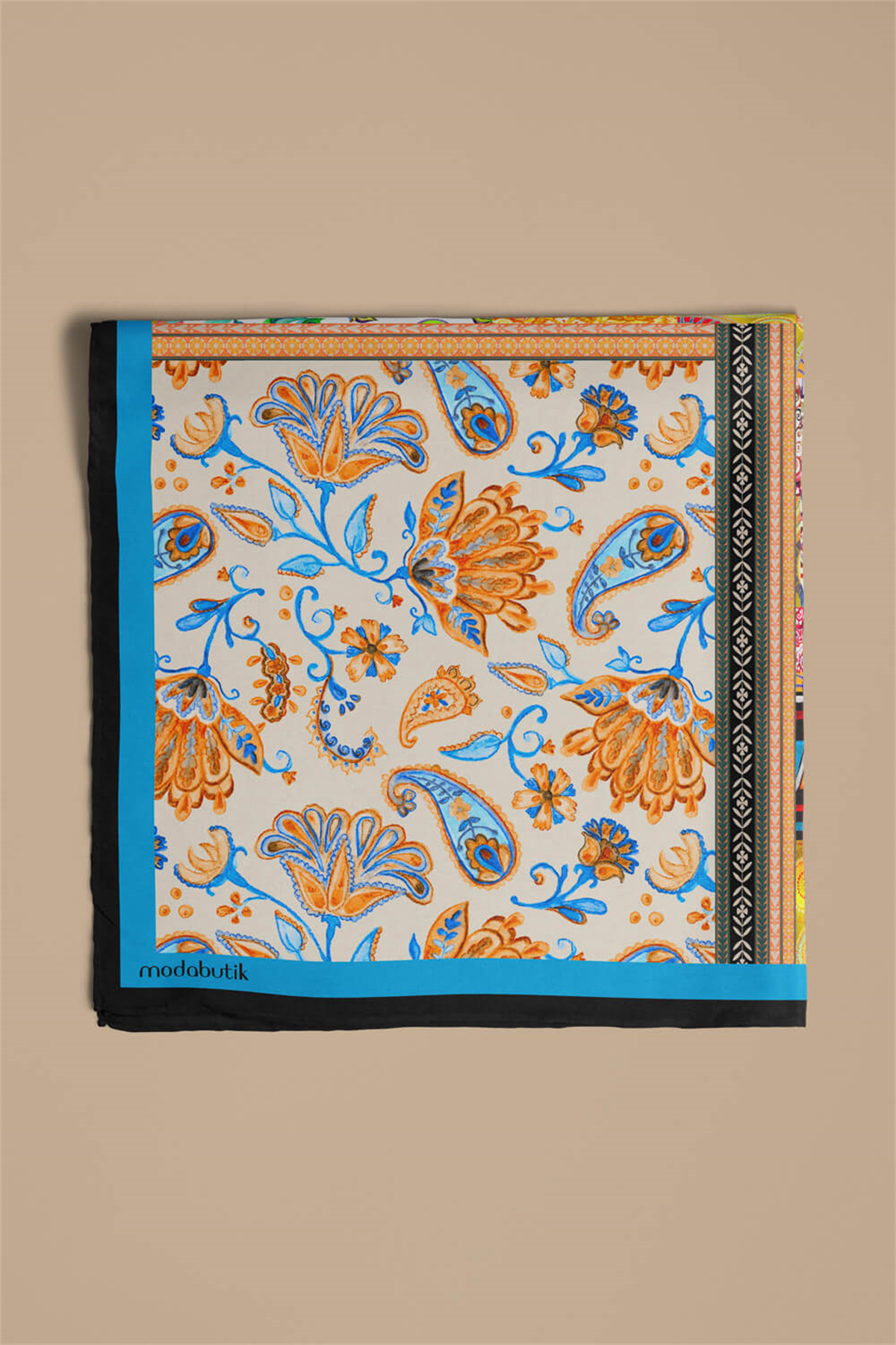 F44 KADIN DESENLİ BANDANA