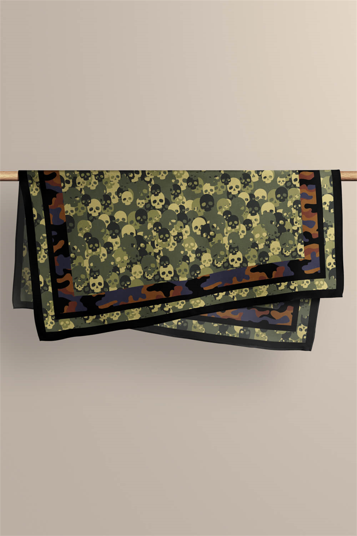 C111 Modabutik Köpek Bandanası Haki 50x50