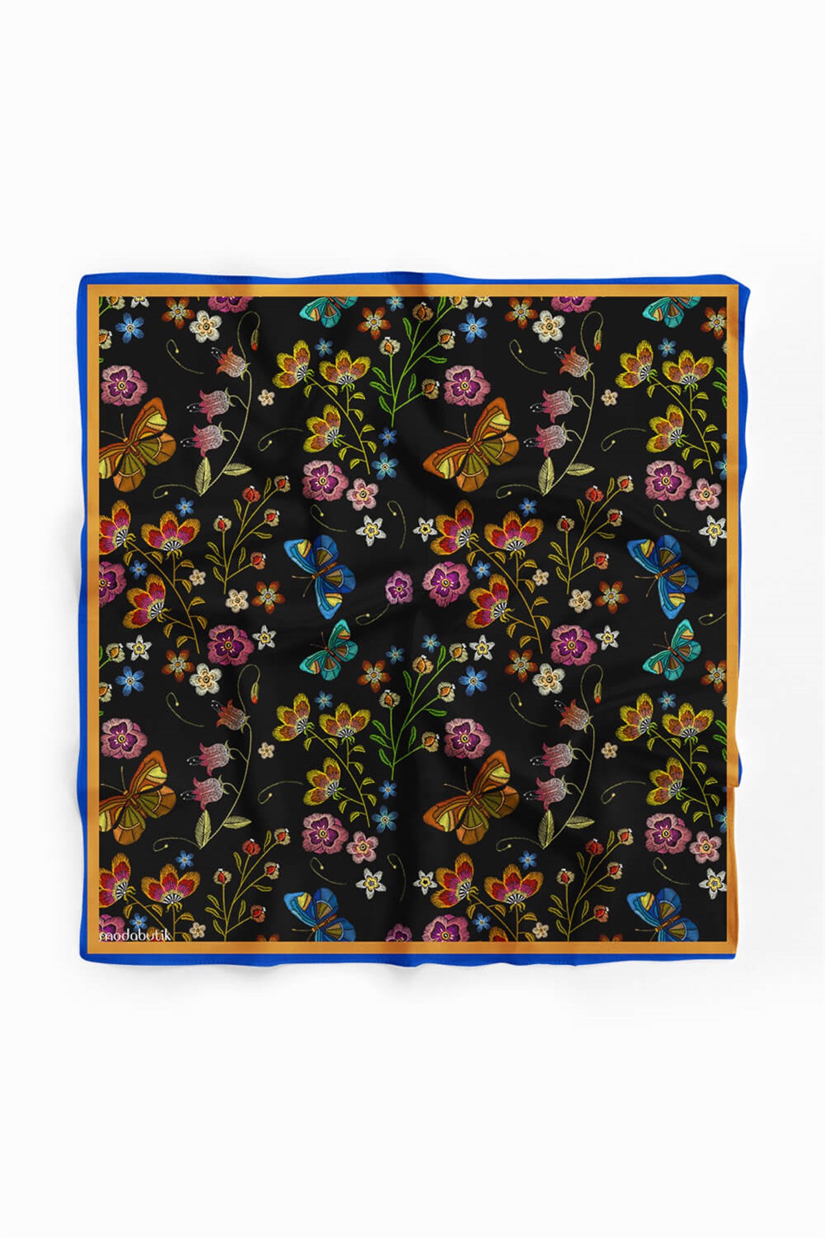 Z55 Violla Kelebek Desenli Bandana