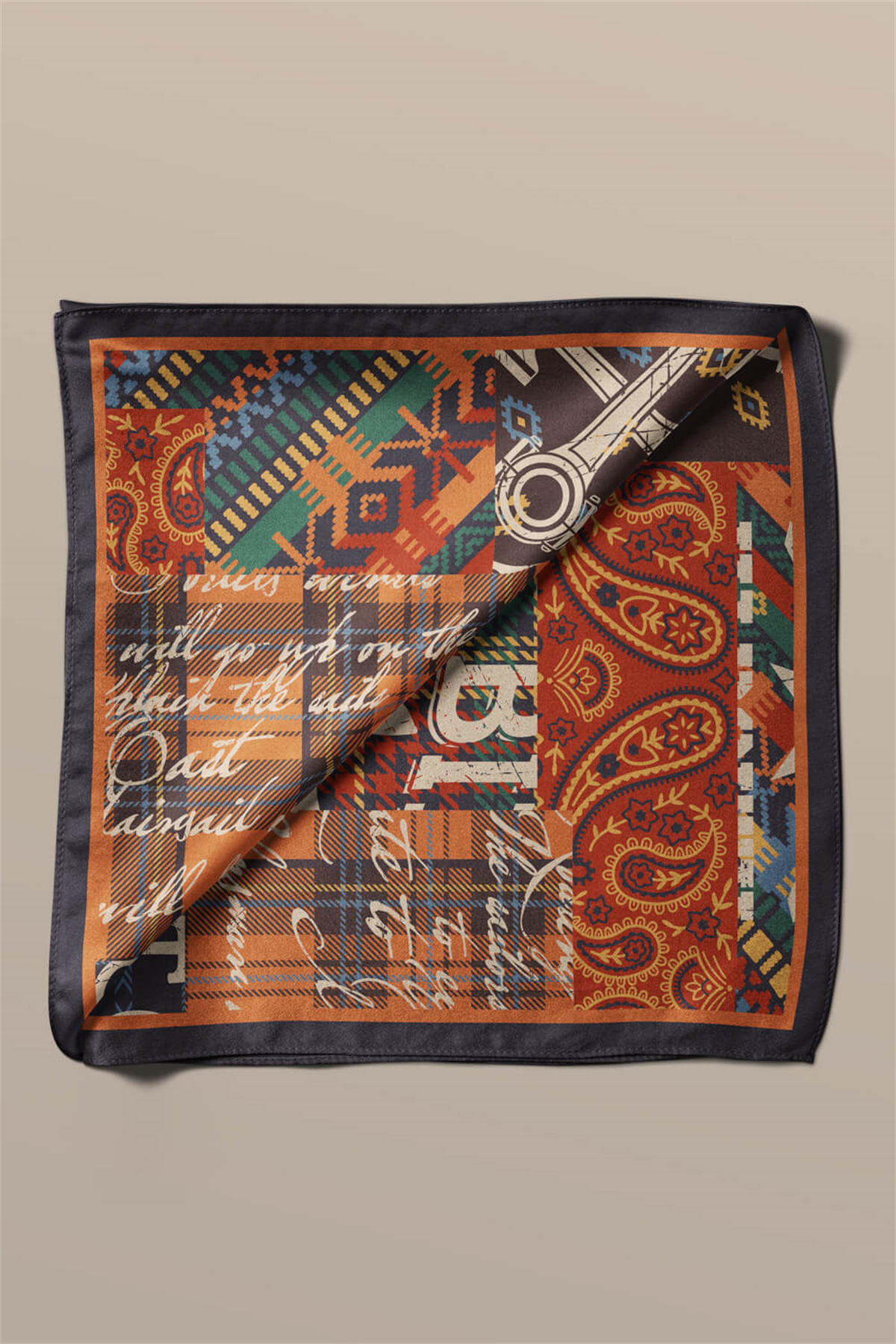 Modabutik Etnik Desenli Bandana