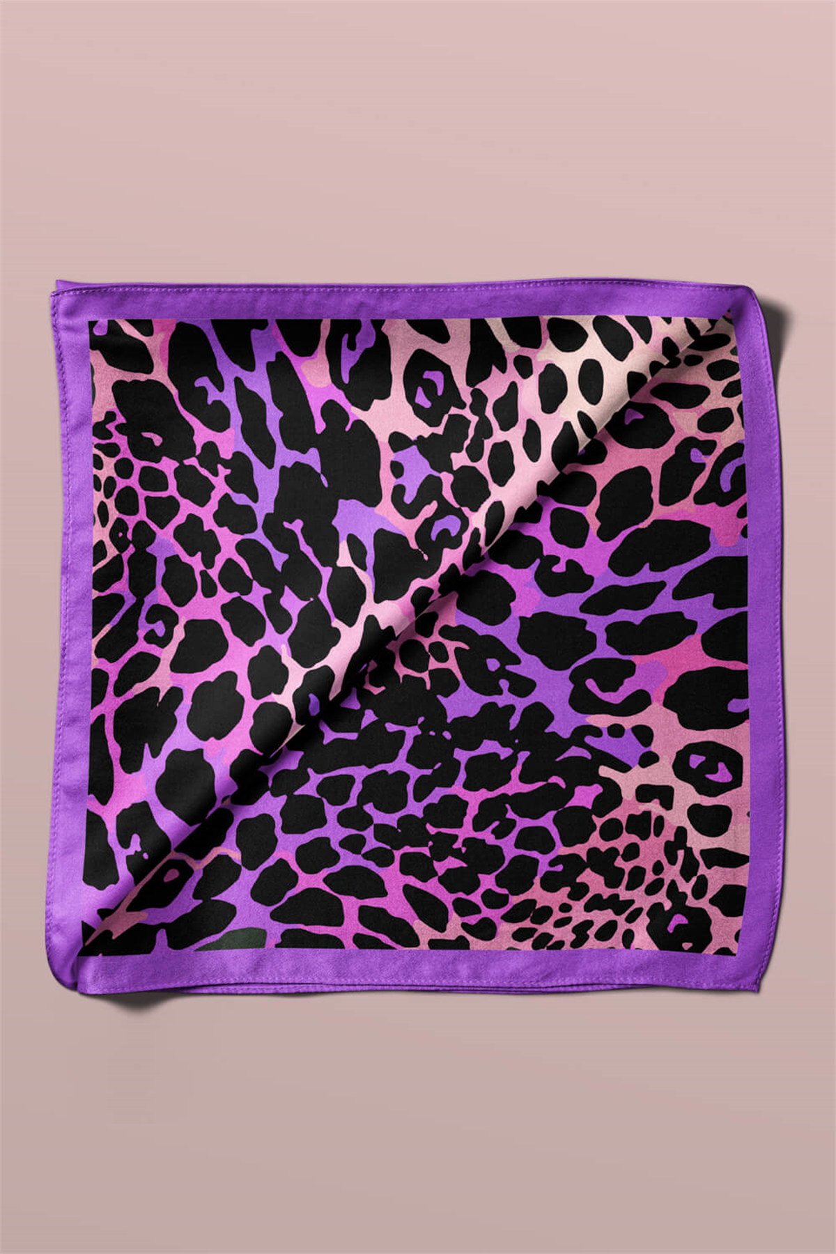 A33 Modabutik Leopar Desenli Bandana