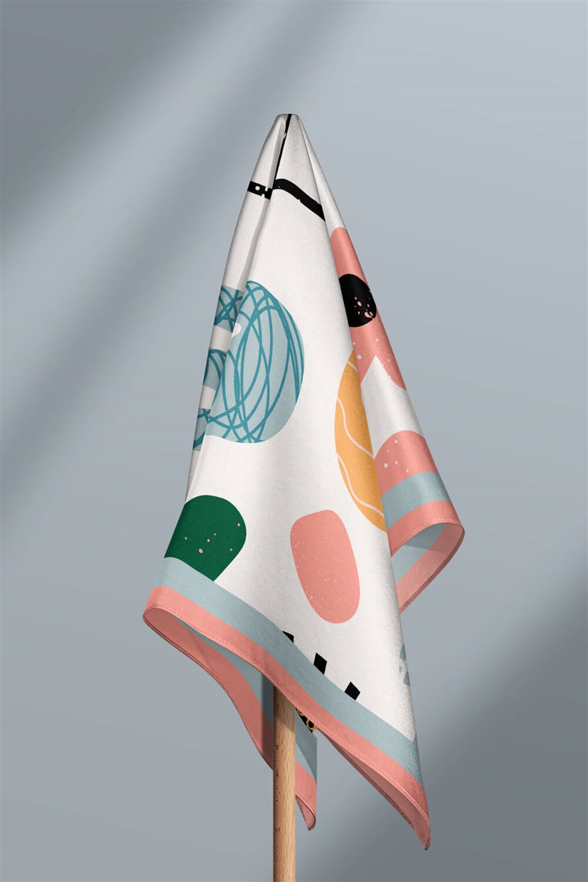 G62 Violla Geometri Deseni Bandana